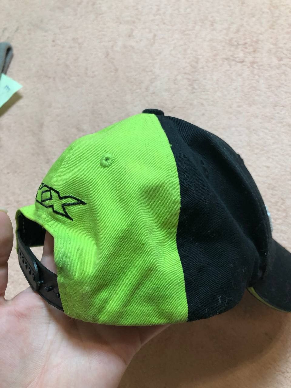 Vintage Cap Y2K Vintage Kawasaki racing team logo streetwear Size ONE SIZE - 10 Thumbnail