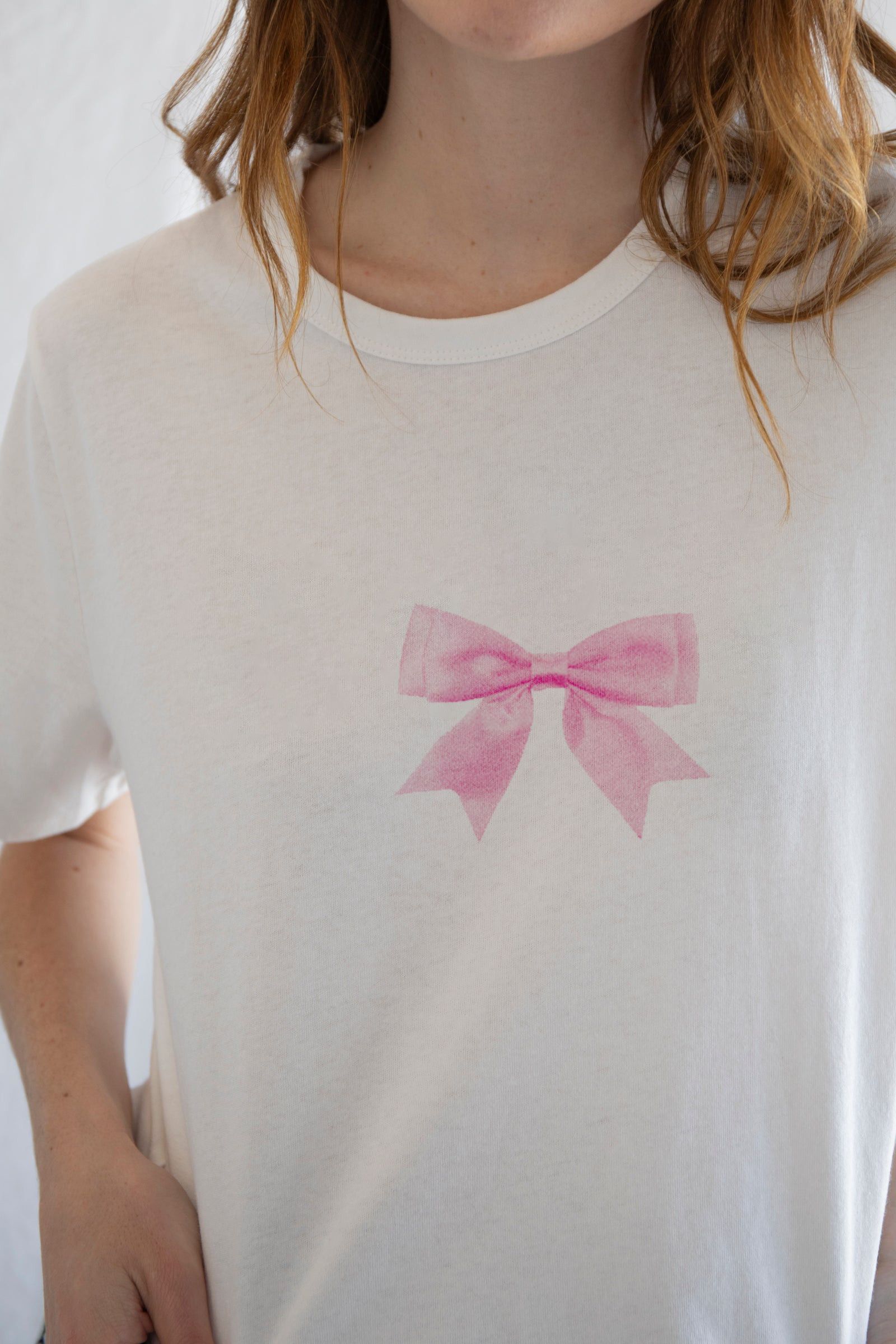 Vintage Put a Bow On It Tee | Charm in Every Detail Size M / US 6-8 / IT 42-44 - 2 Thumbnail
