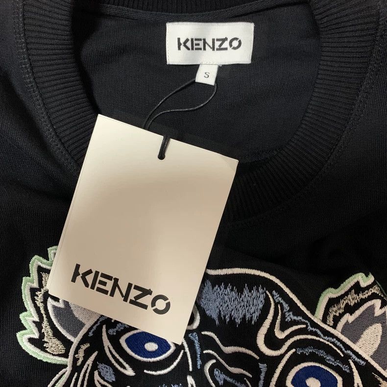 Kenzo KENZO Men's black tiger head sweatshirt Size US S / EU 44-46 / 1 - 3 Thumbnail