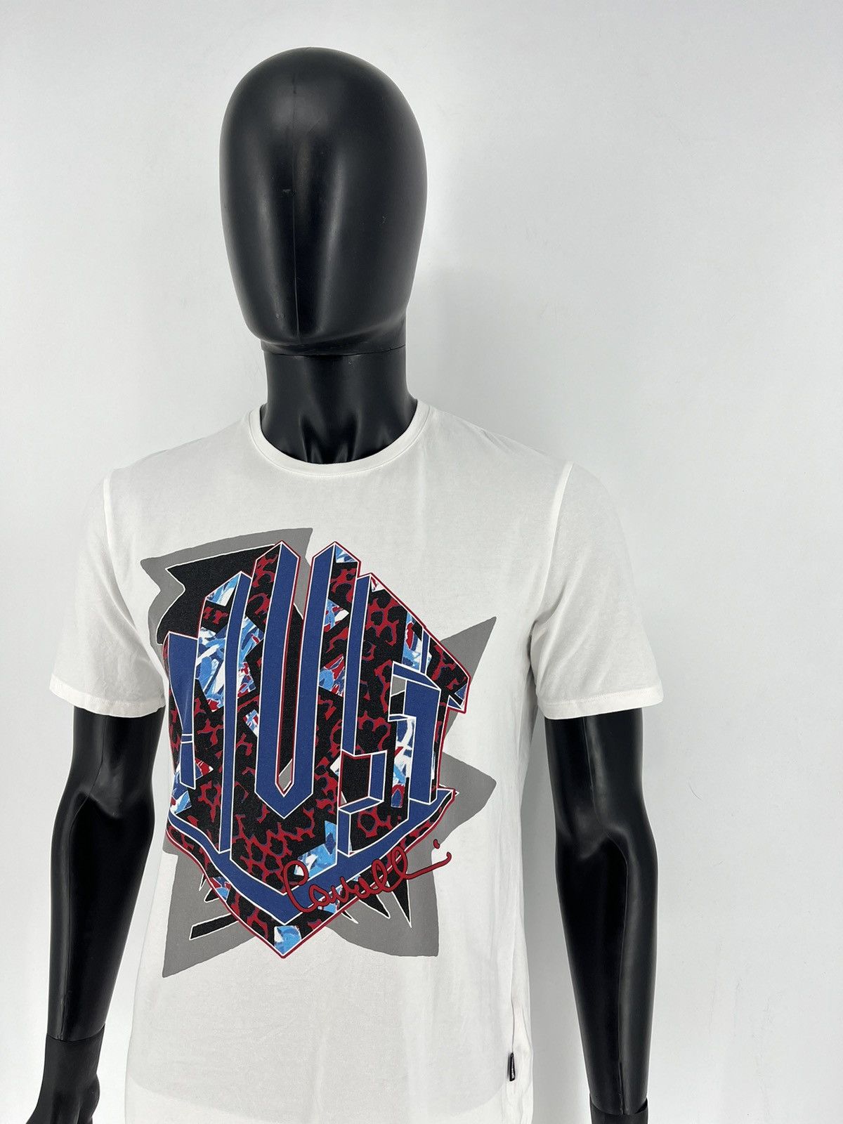 Just Cavalli Just Cavalli T-Shirt Short Sleeve Luxury Streetwear Size L Size US L / EU 52-54 / 3 - 4 Thumbnail