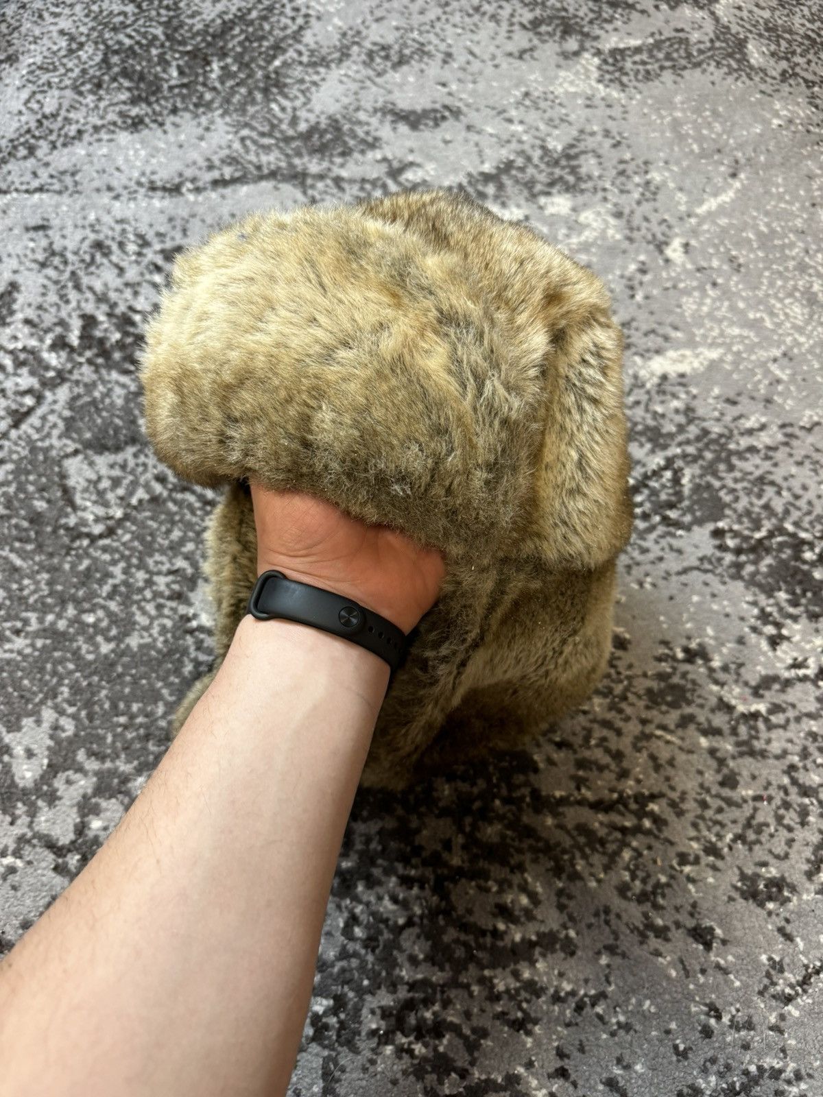 Japanese Brand × Vintage Vintage Y2K Opium Fuzzy Fur L.G.B Style Ushanka Hat Size ONE SIZE - 8 Thumbnail