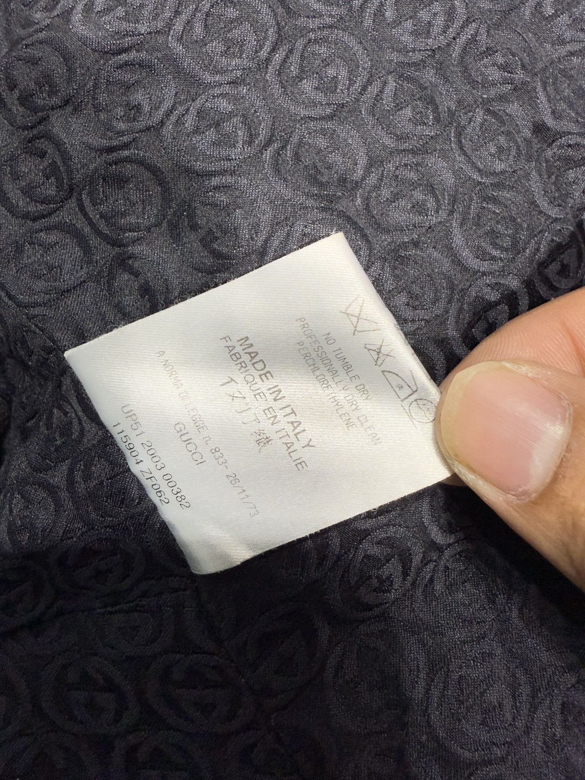Gucci × Tom Ford FW2003 Gucci - Tomford - Padded Down jacket - Belted wrist Size XS / US 0-2 / IT 36-38 - 10 Thumbnail