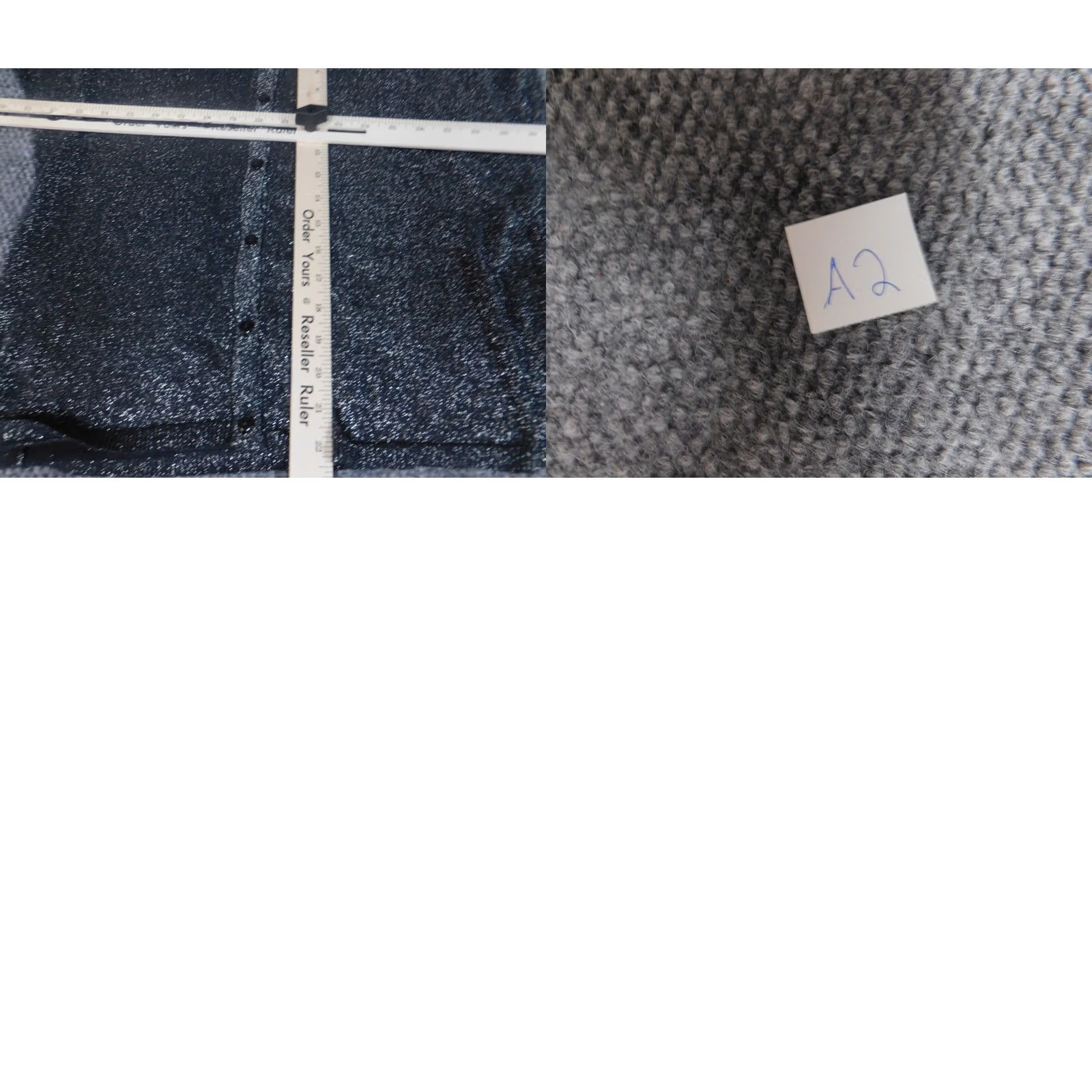 Vintage Spense Womens Blouse M Gray Stretch Pullover Round Neck Long Sleeve Casual Button Cotton Polyester Regular VINTAGE? Size M / US 6-8 / IT 42-44 - 9 Thumbnail