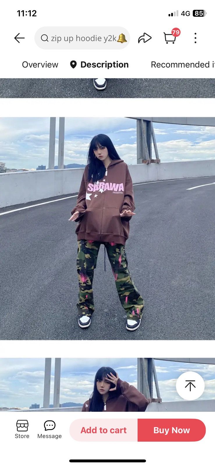 2023 New Star Letter Print Zipper Hoodies