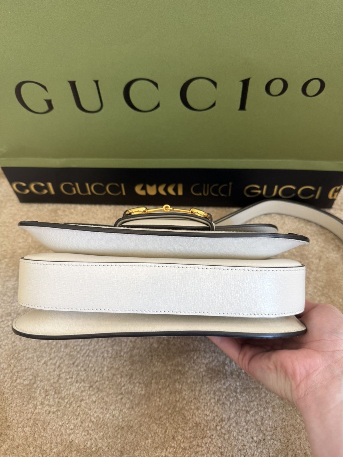 Gucci Gucci Horsebit 1955 Shoulder Bag Size ONE SIZE - 3 Thumbnail