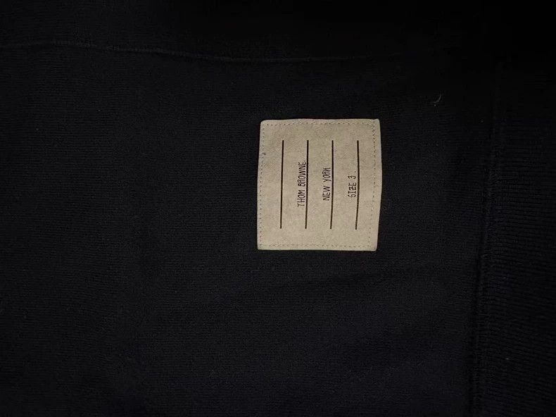 Thom Browne Thom Browne Four-barrel hoodie Size US L / EU 52-54 / 3 - 3 Thumbnail
