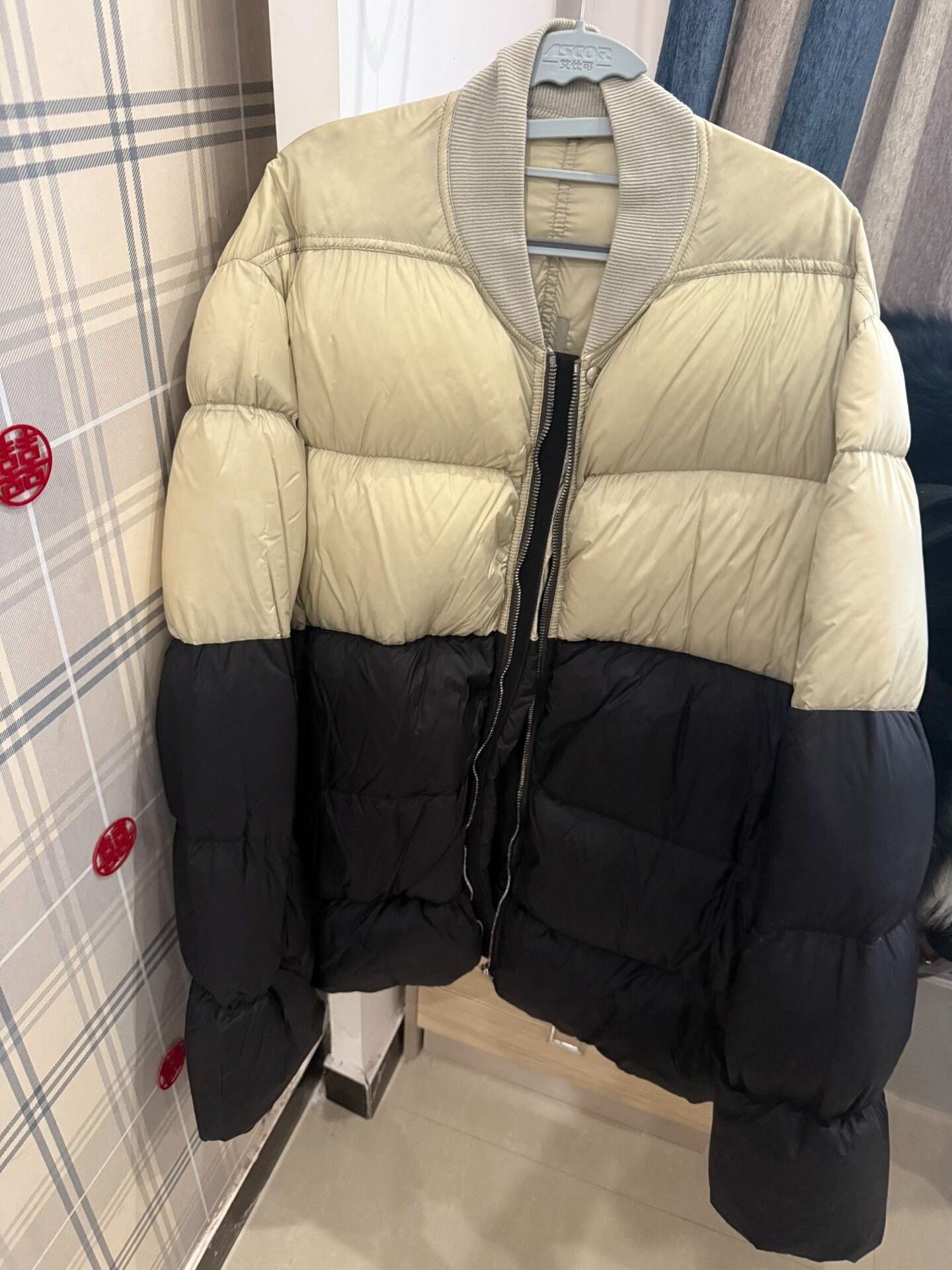 Rick Owens Rick Owens Black and White Puffer Jacket Size US M / EU 48-50 / 2 - 2 Thumbnail