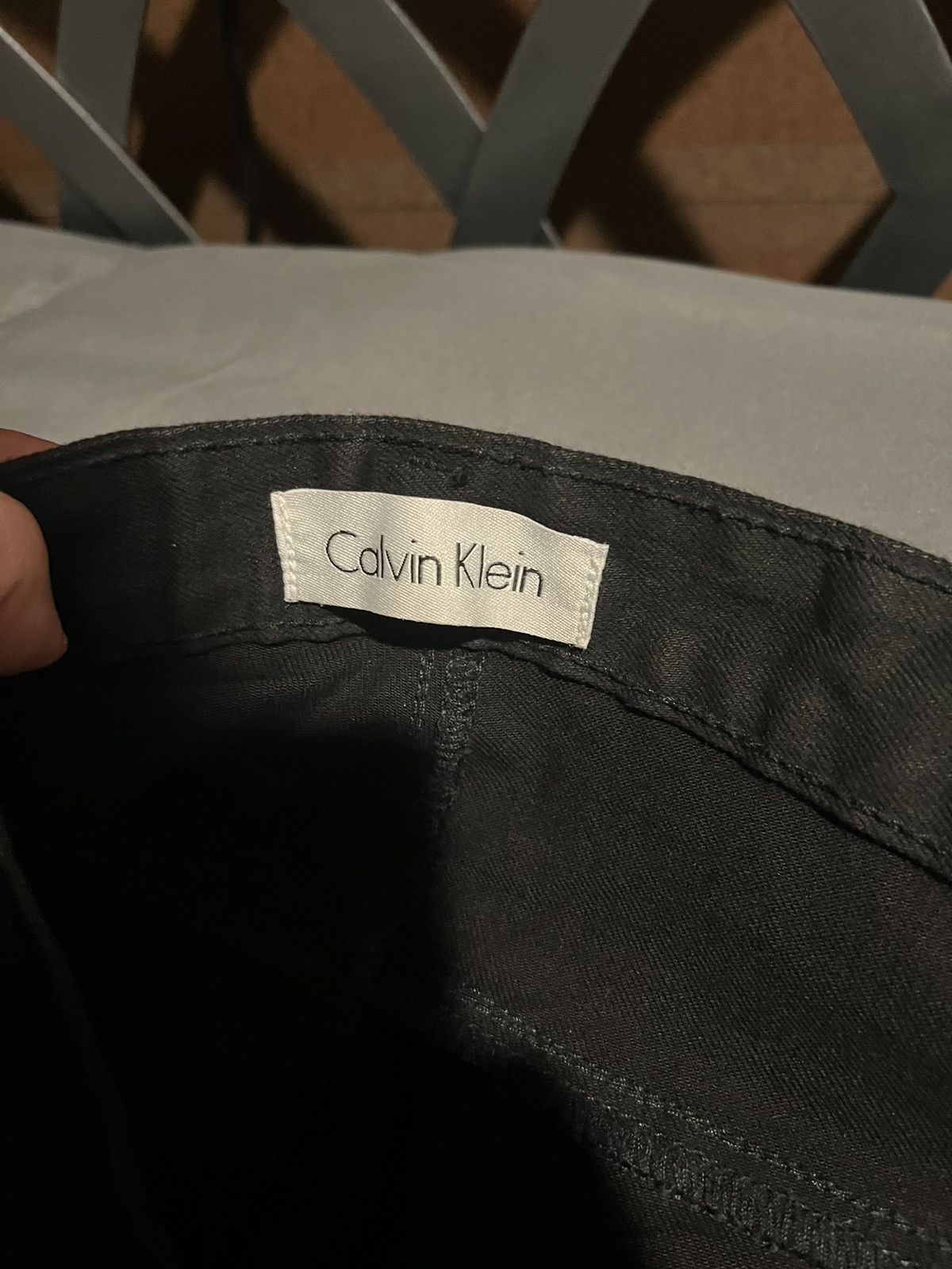 Calvin Klein 34x30 Black Calvin Klein Jean Pants Size US 34 / EU 50 - 6 Thumbnail