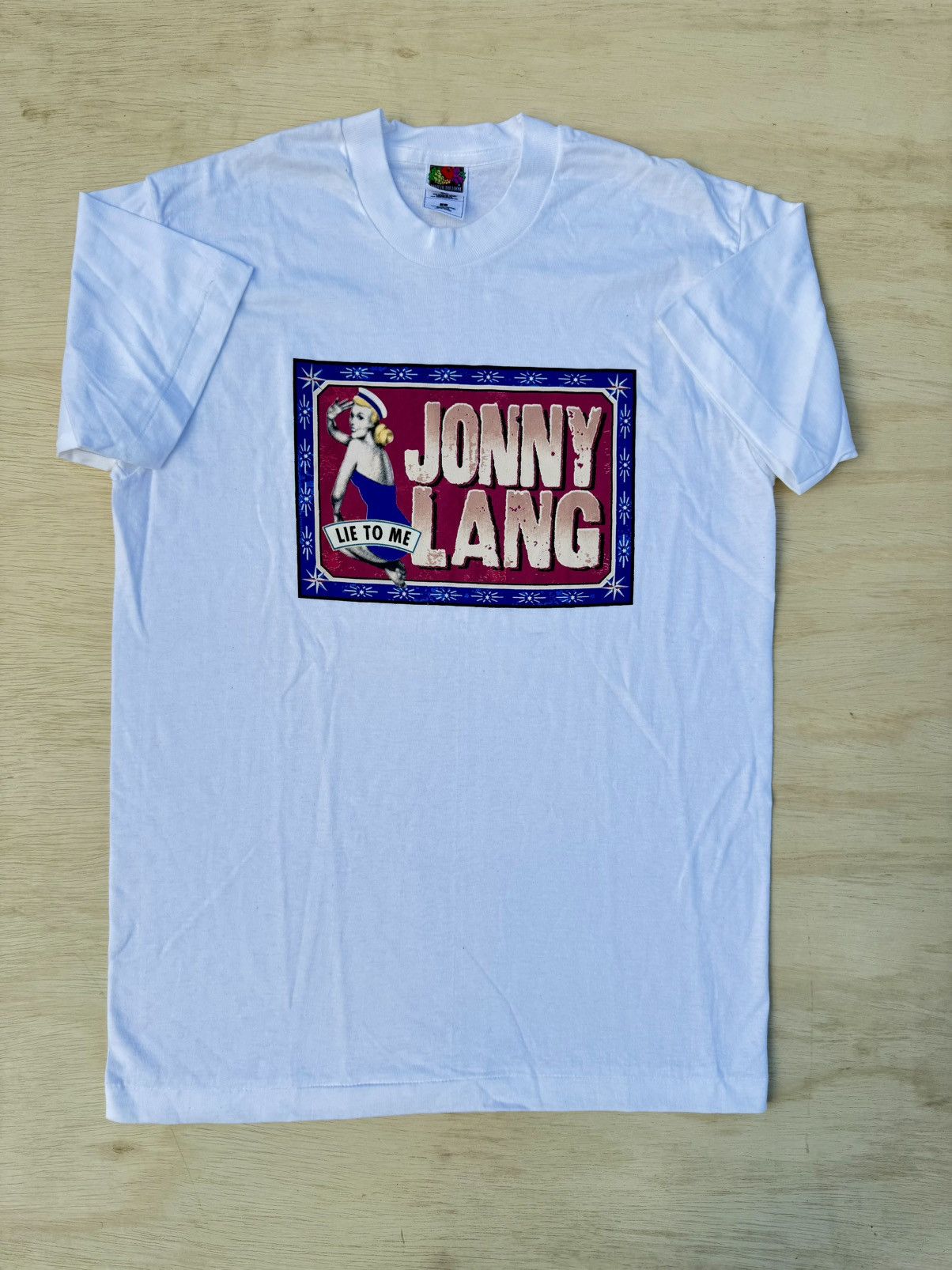Band Tees × Rap Tees × Vintage Vintage 1997 Johnny Lang Lie To Me 90’s Album Promo T-Shirt Size US L / EU 52-54 / 3 - 4 Thumbnail