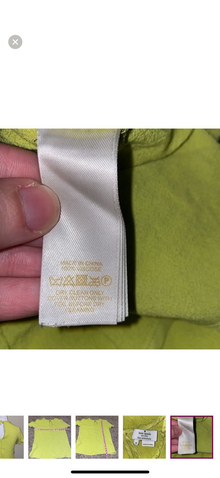 Kate Spade Kate spade adra top size 0 Size XS / US 0-2 / IT 36-38 - 8 Thumbnail