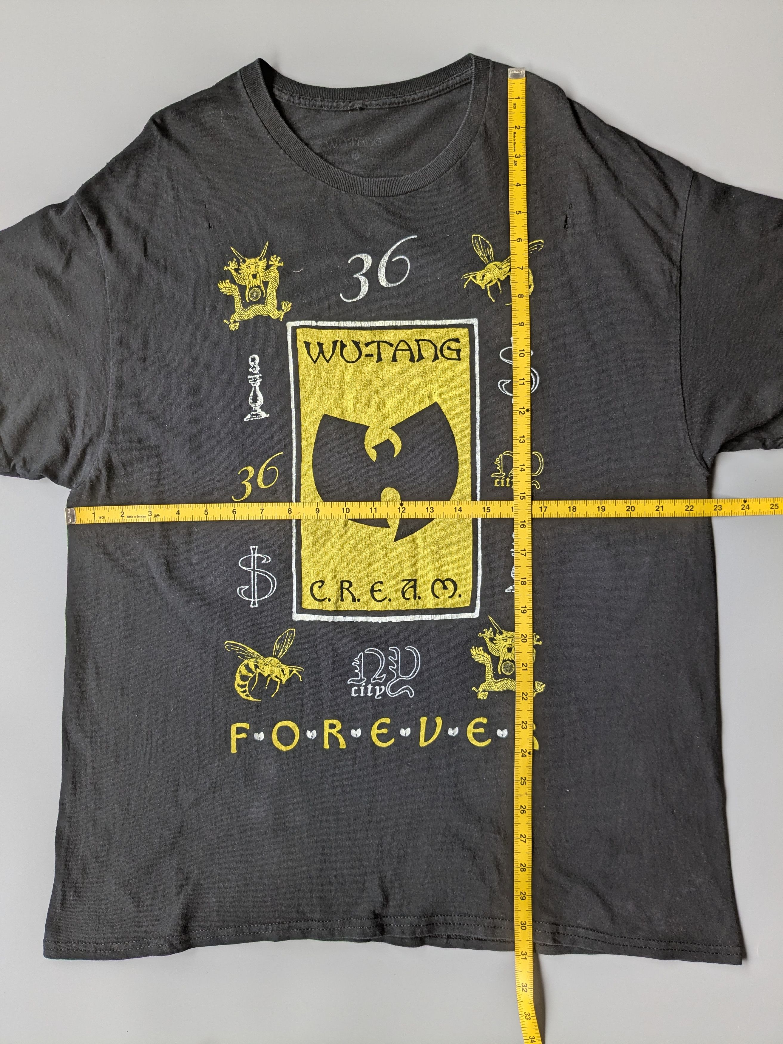 Wu-Tang Clan Wu-tang Clan distressed hip-hop raptee Size US L / EU 52-54 / 3 - 5 Thumbnail