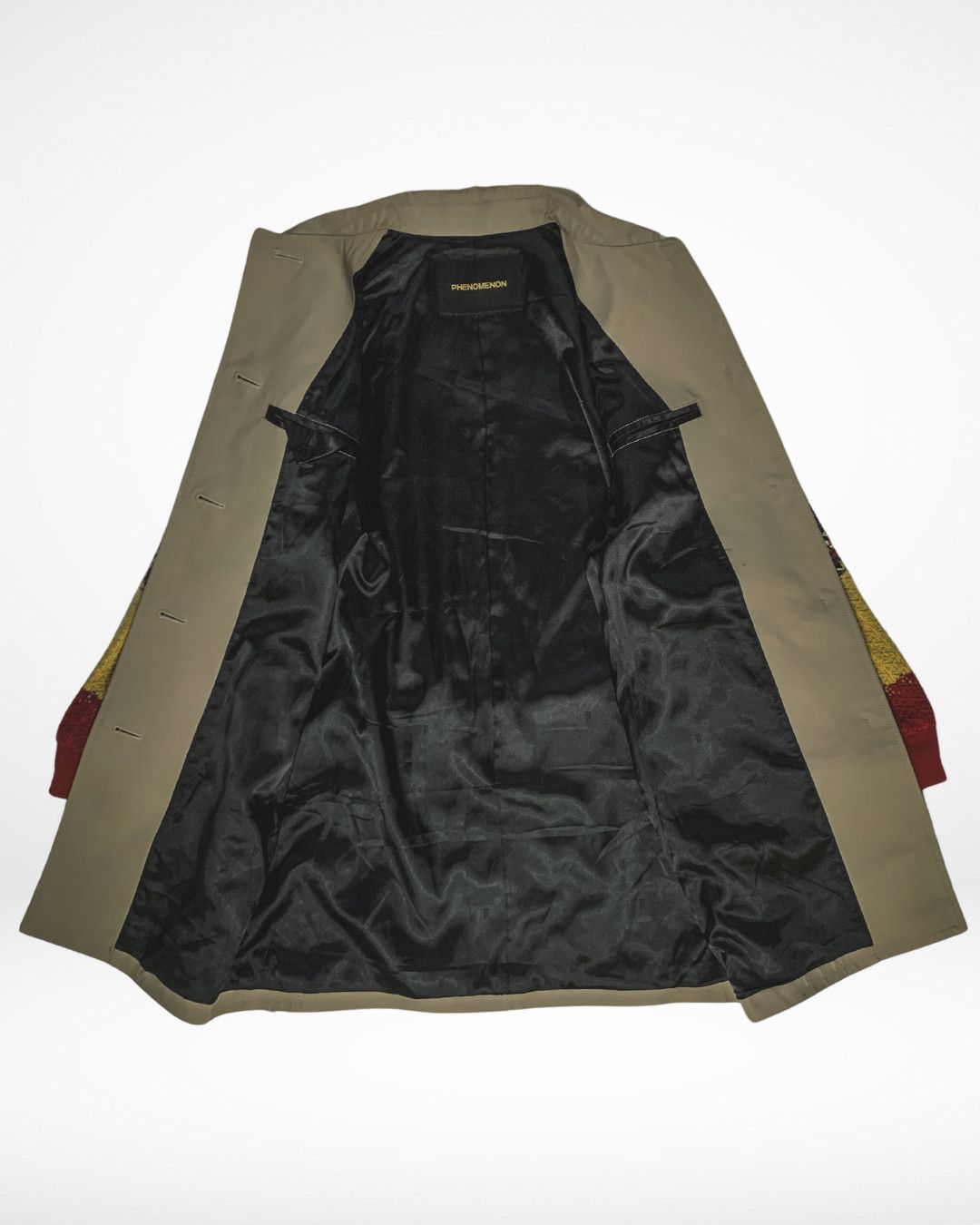 PHENOMENON S/S 14 Phenomenon Hybrid Knitted Trench Coat Jacket Size US S / EU 44-46 / 1 - 10 Thumbnail