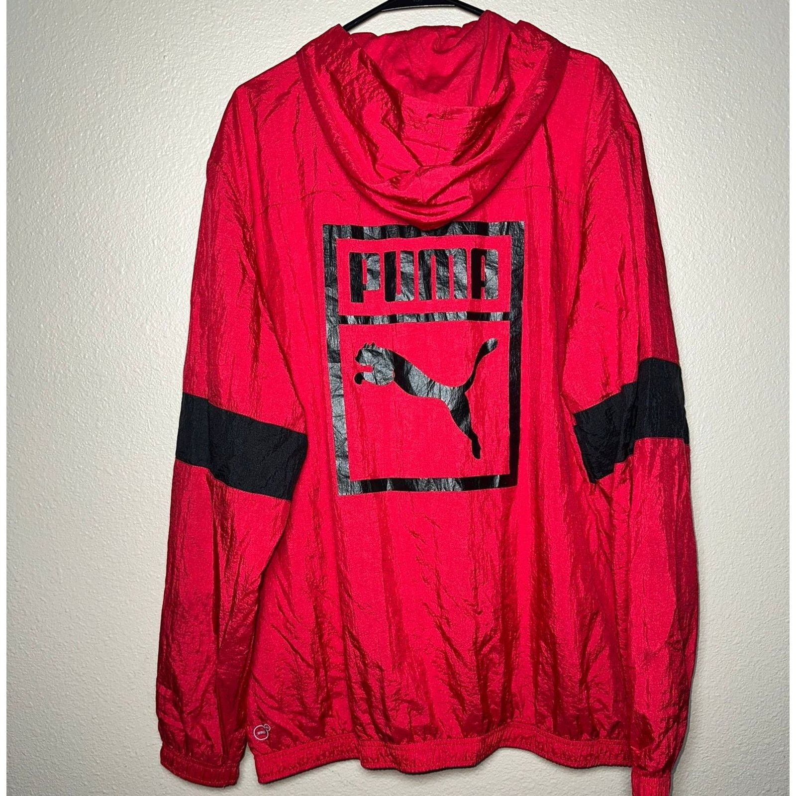 Puma 🐆 Puma Windbreaker Pullover Jacket – With size 2XL Size US XXL / EU 58 / 5 - 1 Thumbnail