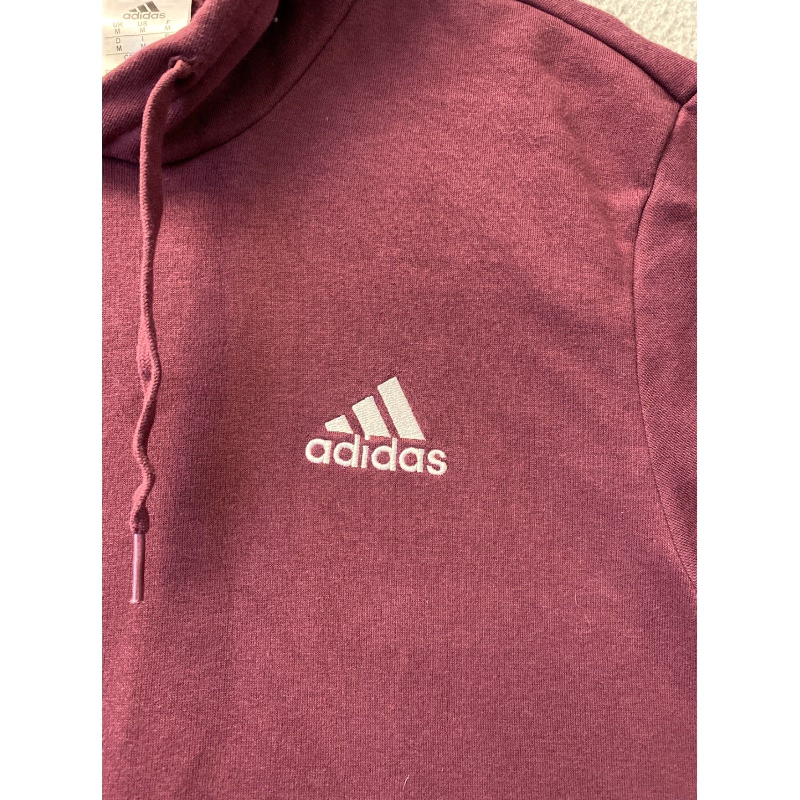 Adidas Adidas Hoodie Mens M Red White Hooded Sweatshirt Casual Outdoor Adult 98-34 Sports Basketball Gym & Training Mens/Hoodie Size US M / EU 48-50 / 2 - 2 Thumbnail