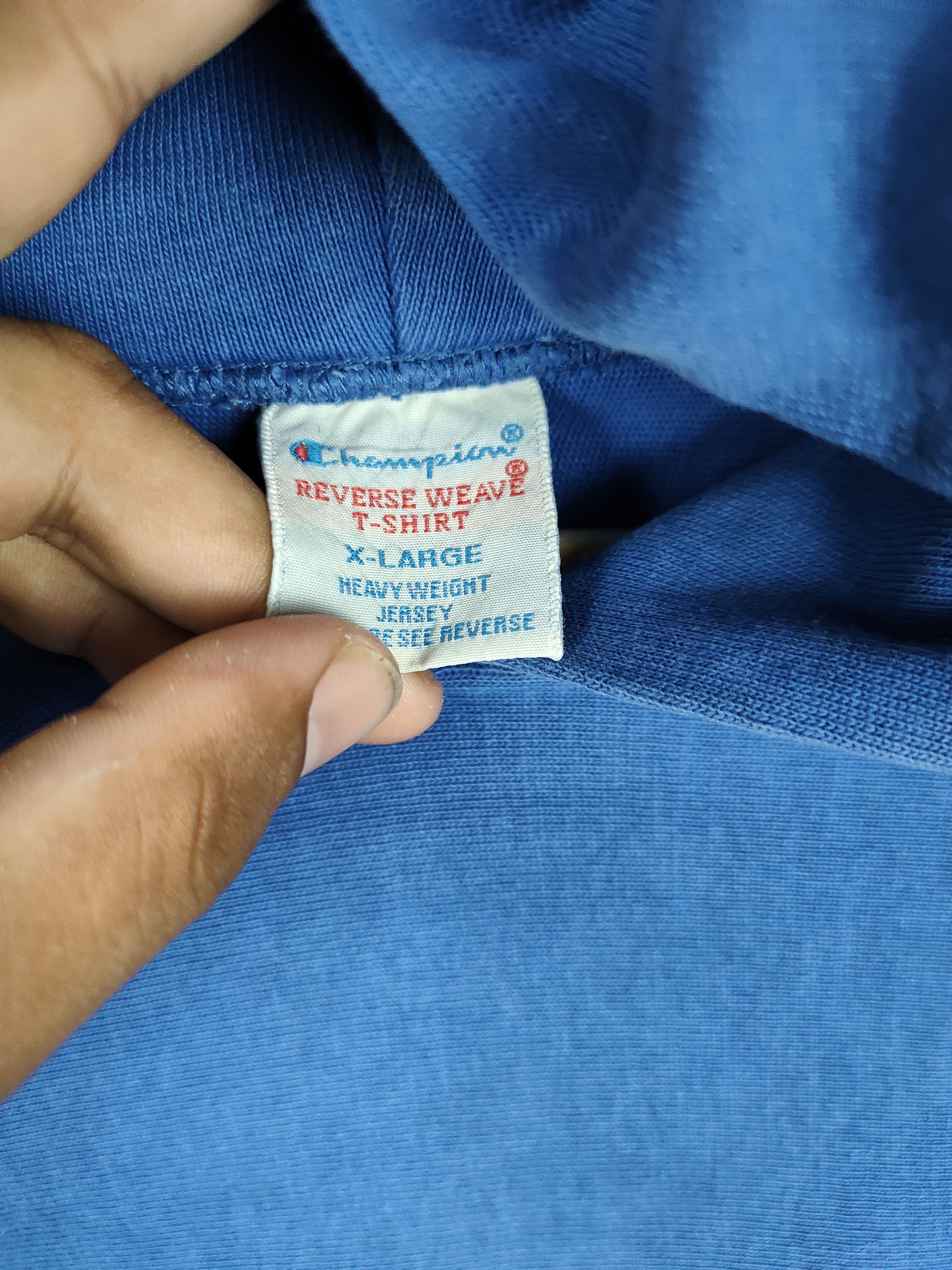 Champion × Vintage Vintage 90s Champion Reverse Weave Hoodie Size US XL / EU 56 / 4 - 3 Thumbnail