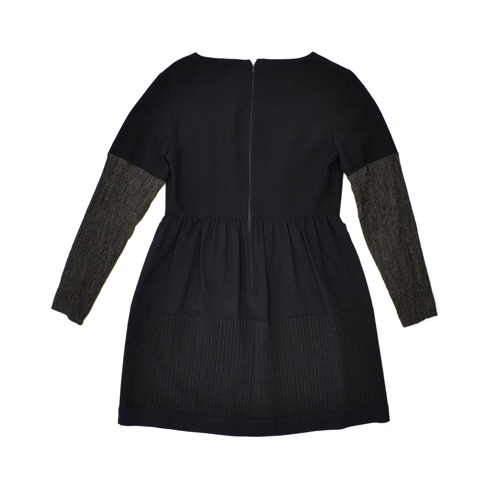 Vintage VINTAGE Womens A-Line Dress Small UK 10 Black Size S / US 4 / IT 40 - 2 Thumbnail