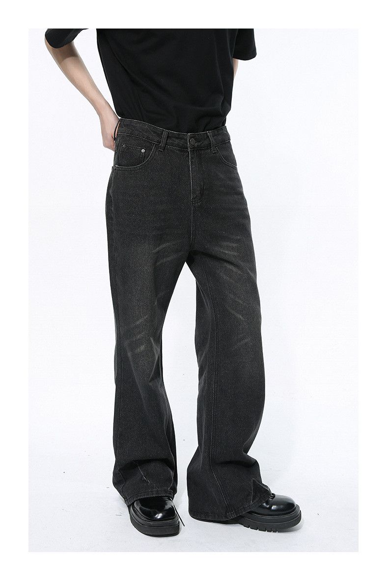 Japanese Brand × Jean Vintage Black Loose Washed Bootcut Jeans Size US 32 / EU 48 - 3 Thumbnail