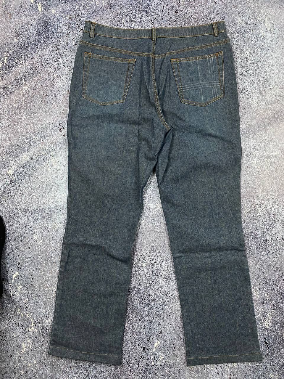 Burberry 🔥VINTAGE BURBERRY BRIT BAGGY JEANS PANTS Y2K Size US 30 / EU 46 - 6 Thumbnail