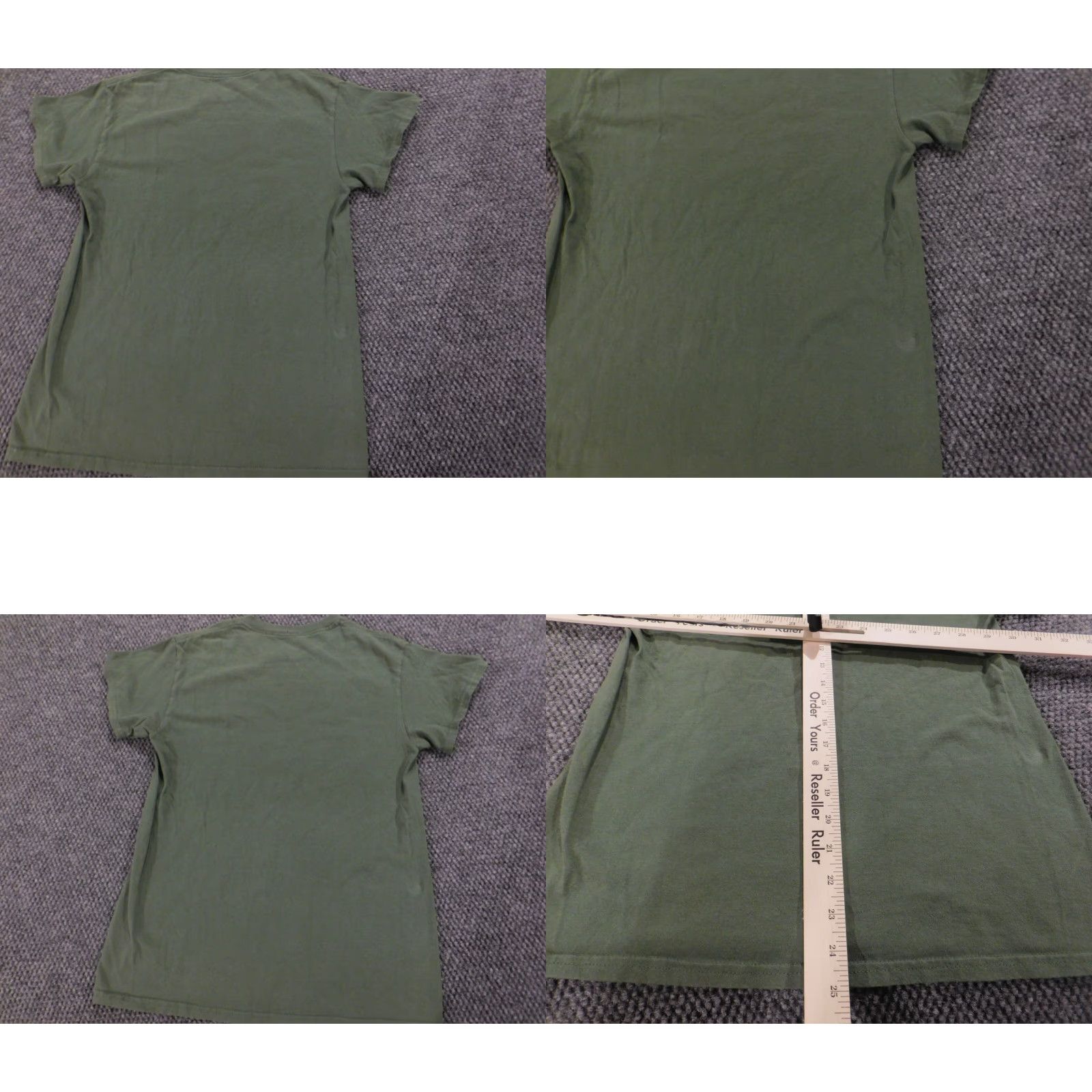 Realtree Realtree Mens Shirt Small Green T-Shirt Short Sleeve Crew Neck Logo 90s University Colorful Breathable Cotton Regular Size US S / EU 44-46 / 1 - 8 Thumbnail