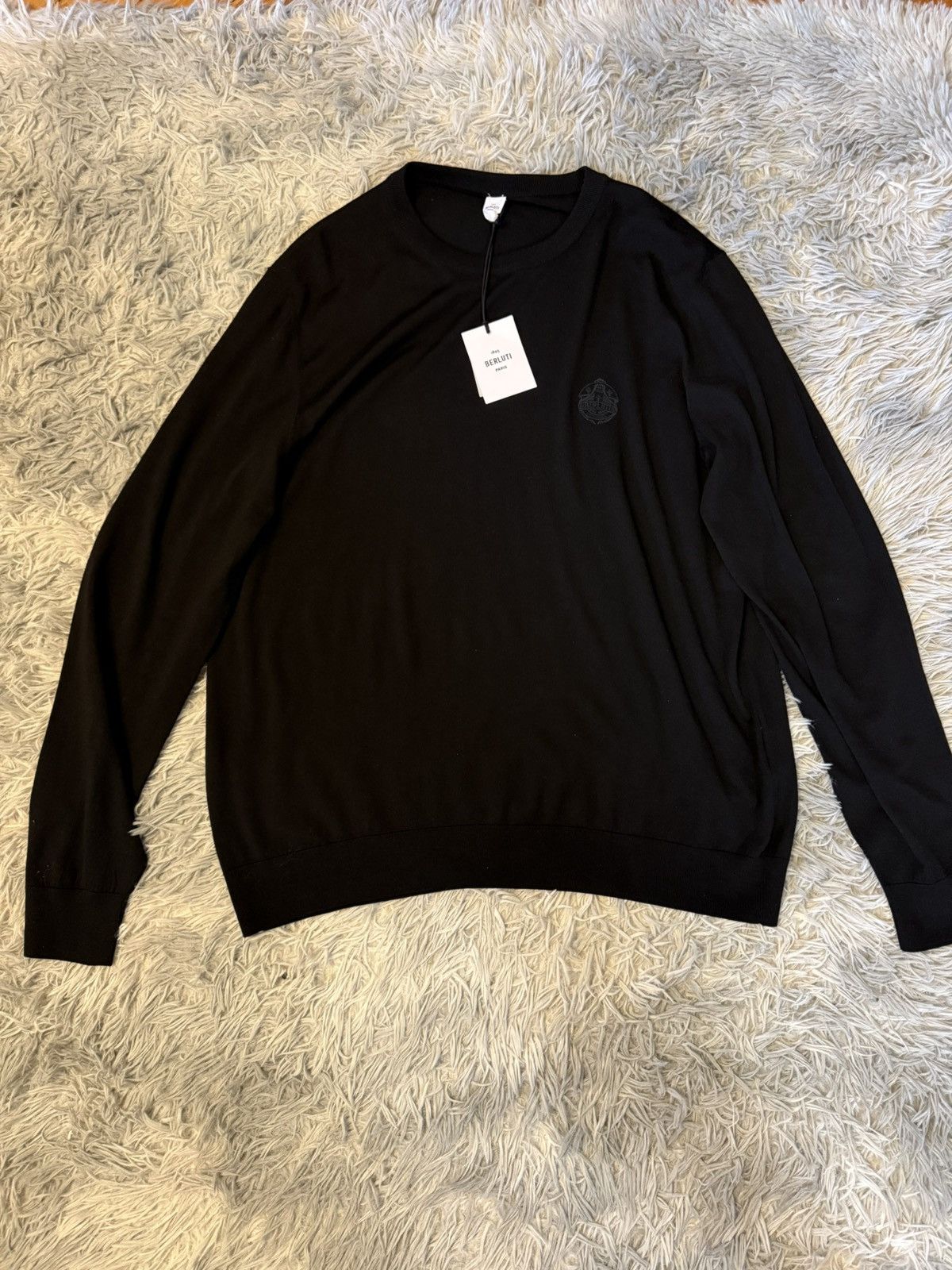 Berluti FW21 lightweight wool sweater Size US XXL / EU 58 / 5 - 1 Thumbnail