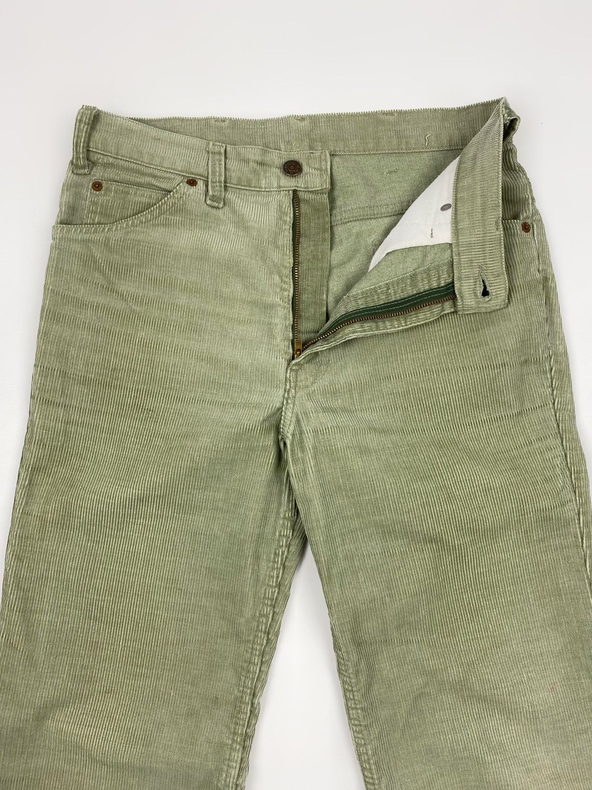 Levi's 1970’s Levi’s White Tab Bell Bottom Corduroy Flares Pants Size US 31 - 5 Thumbnail