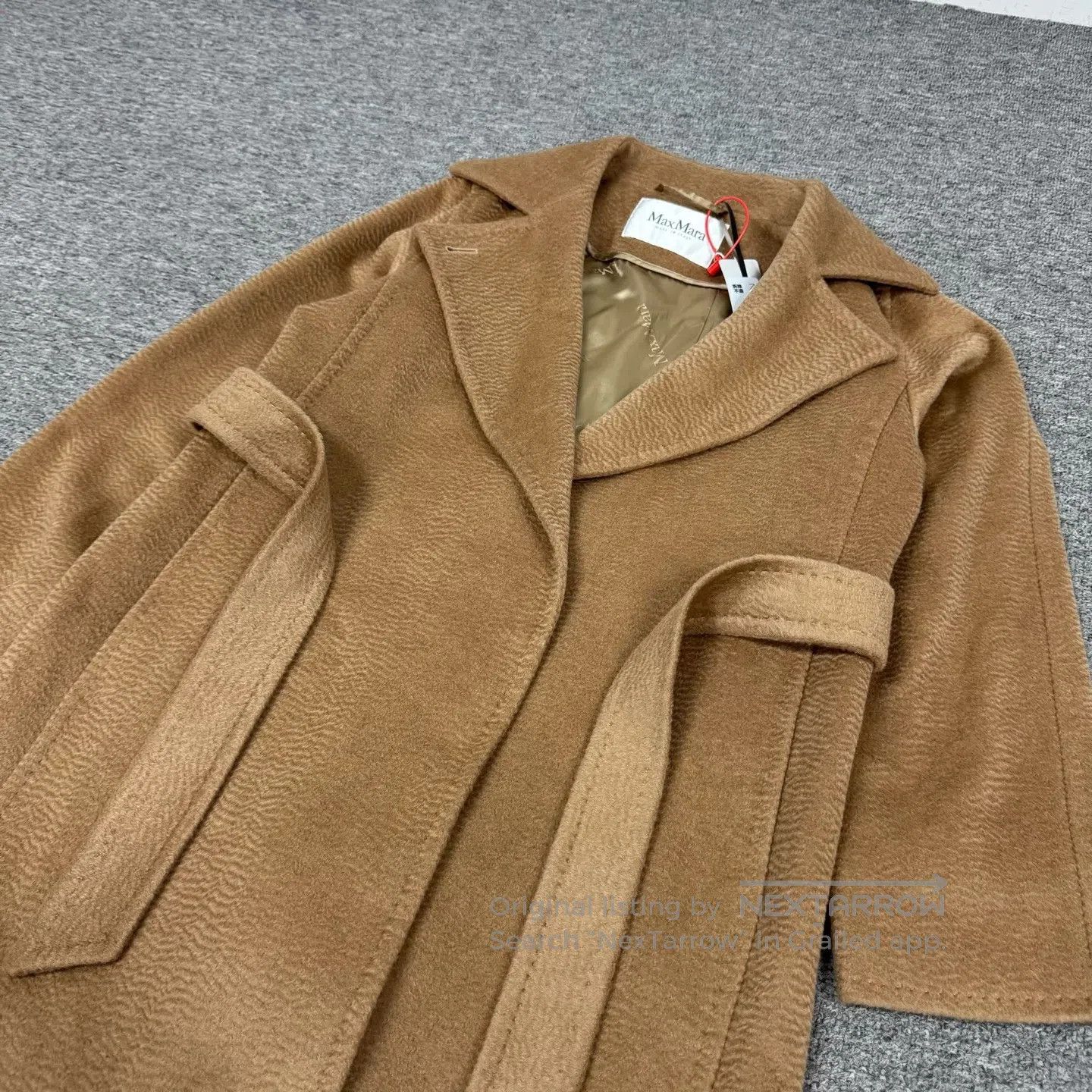 Max Mara MaxMara Main Line: Water Wave Pattern Manuela Coat| Size M / US 6-8 / IT 42-44 - 3 Thumbnail