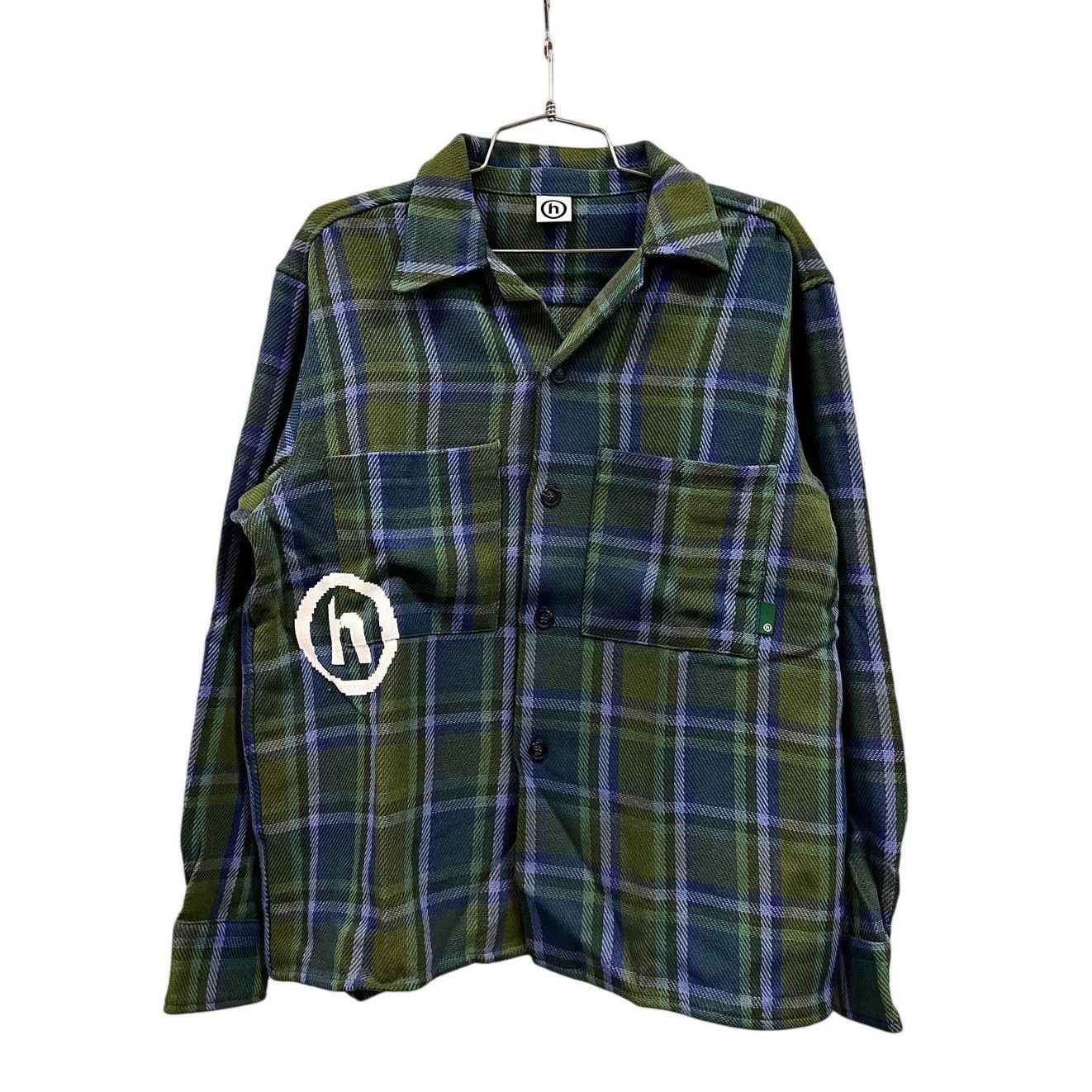 image of Hidden Over-Shirt '2 Pocket' - Indigo in Blue, Men's (Size Medium)