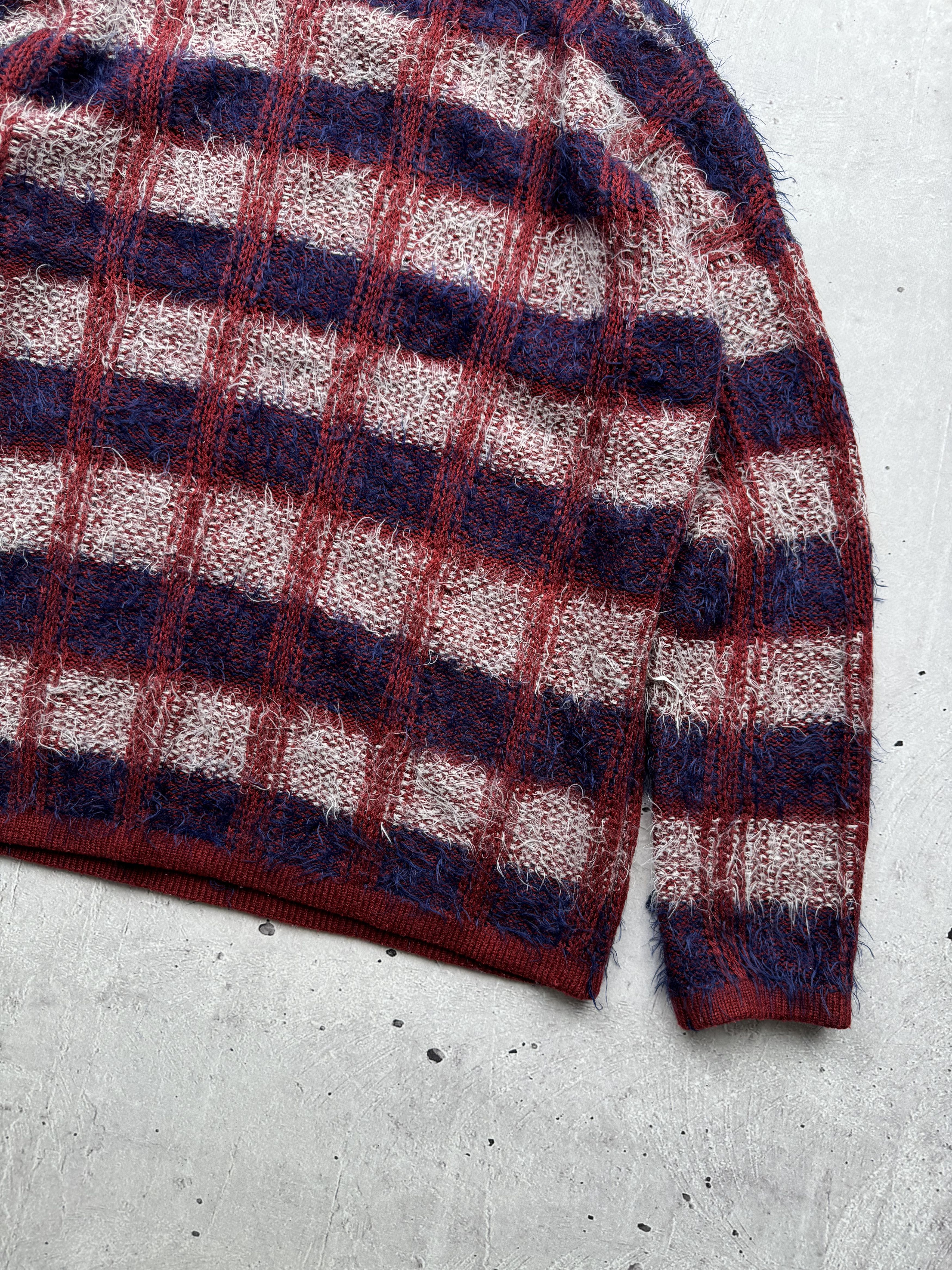 Japanese Brand × Vintage Vintage Fuzzy Sweater Size M / US 6-8 / IT 42-44 - 7 Thumbnail