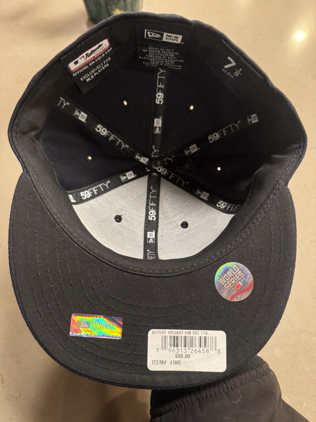 Other Huston new era 7 1/8 Size 30 - 5 Thumbnail