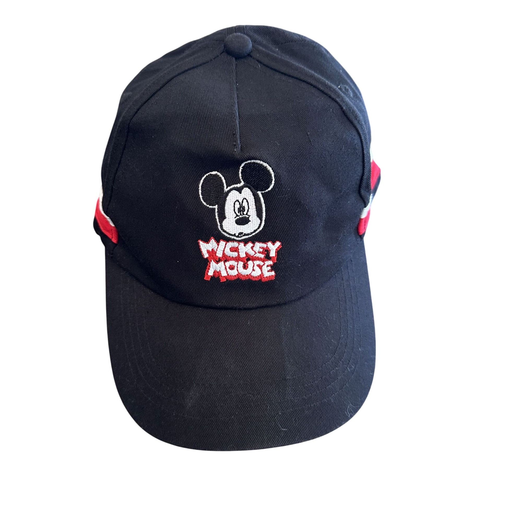 Disney Primark Disney Mickey Mouse Black Red White Stripe Baseball Size ONE SIZE - 1 Thumbnail