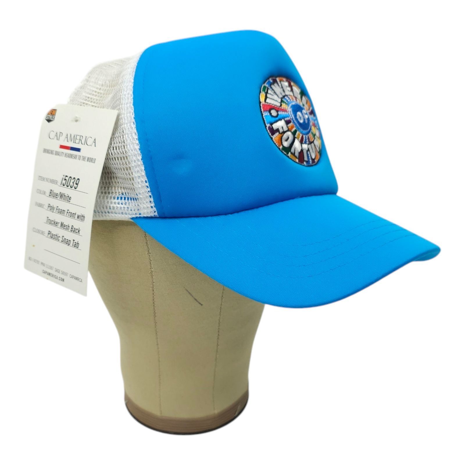 Other Wheel Of Fortune Mesh Snapback Cap Trucker Foam Baseball Hat Size ONE SIZE - 3 Thumbnail