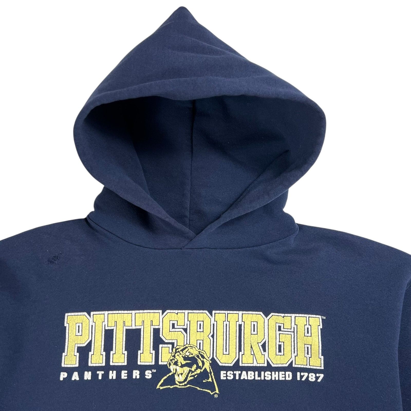 Russell Athletic × Vintage Y2K Russell Pitt Panthers University of Pittsburgh hoodie Size US M / EU 48-50 / 2 - 2 Thumbnail