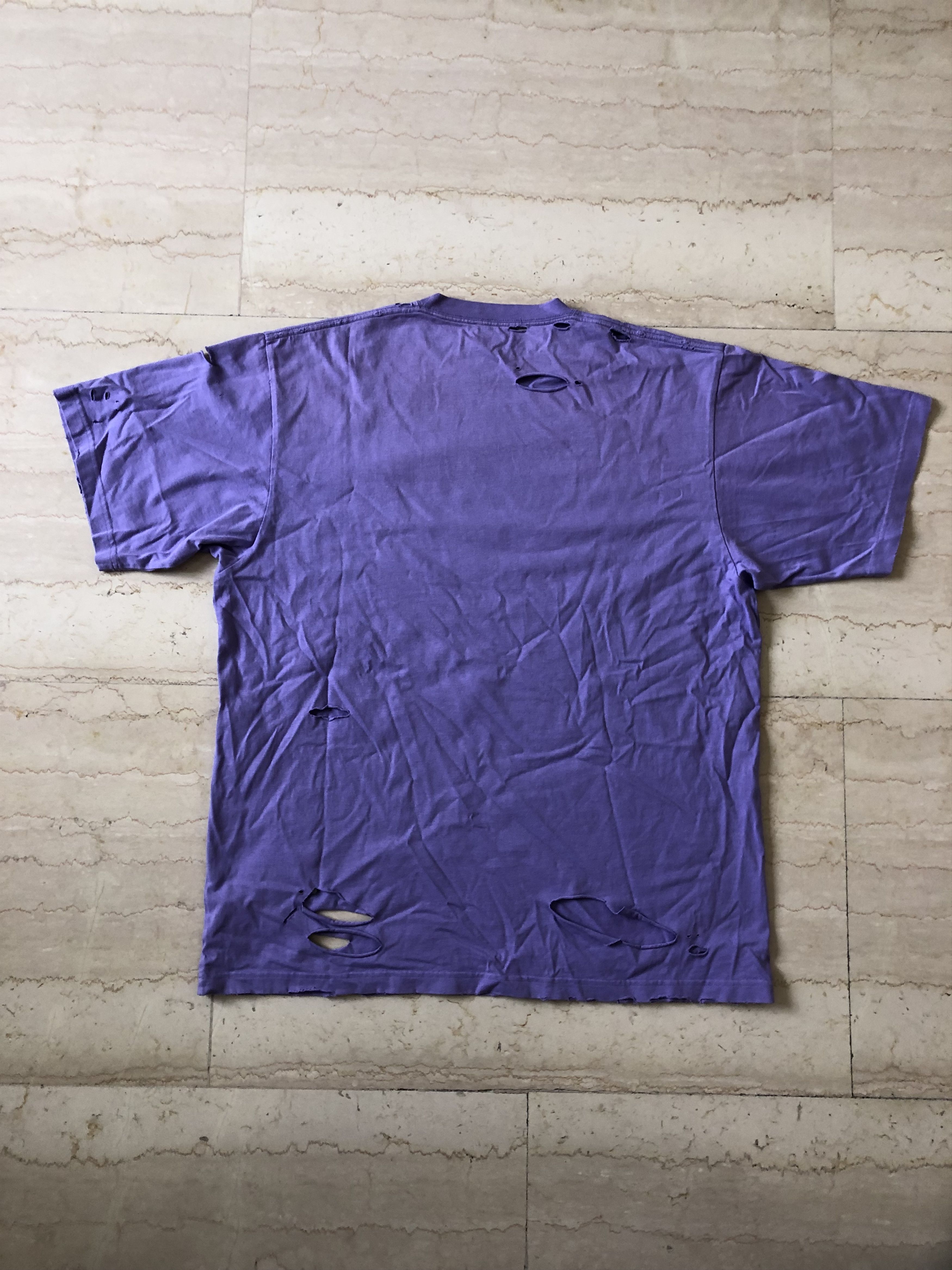 Balenciaga Balenciaga Destroyed T-Shirt Size US XS / EU 42 / 0 - 3 Thumbnail