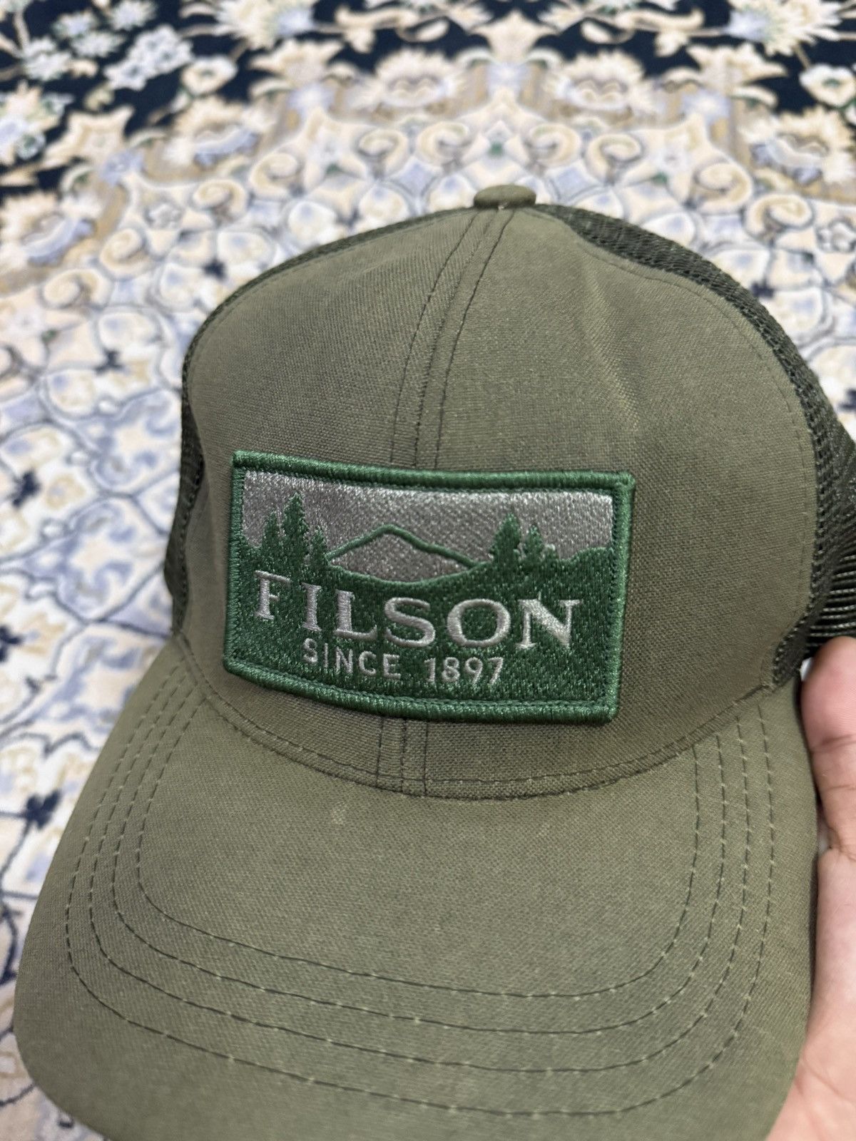 Vintage Rare Filson trucker cap