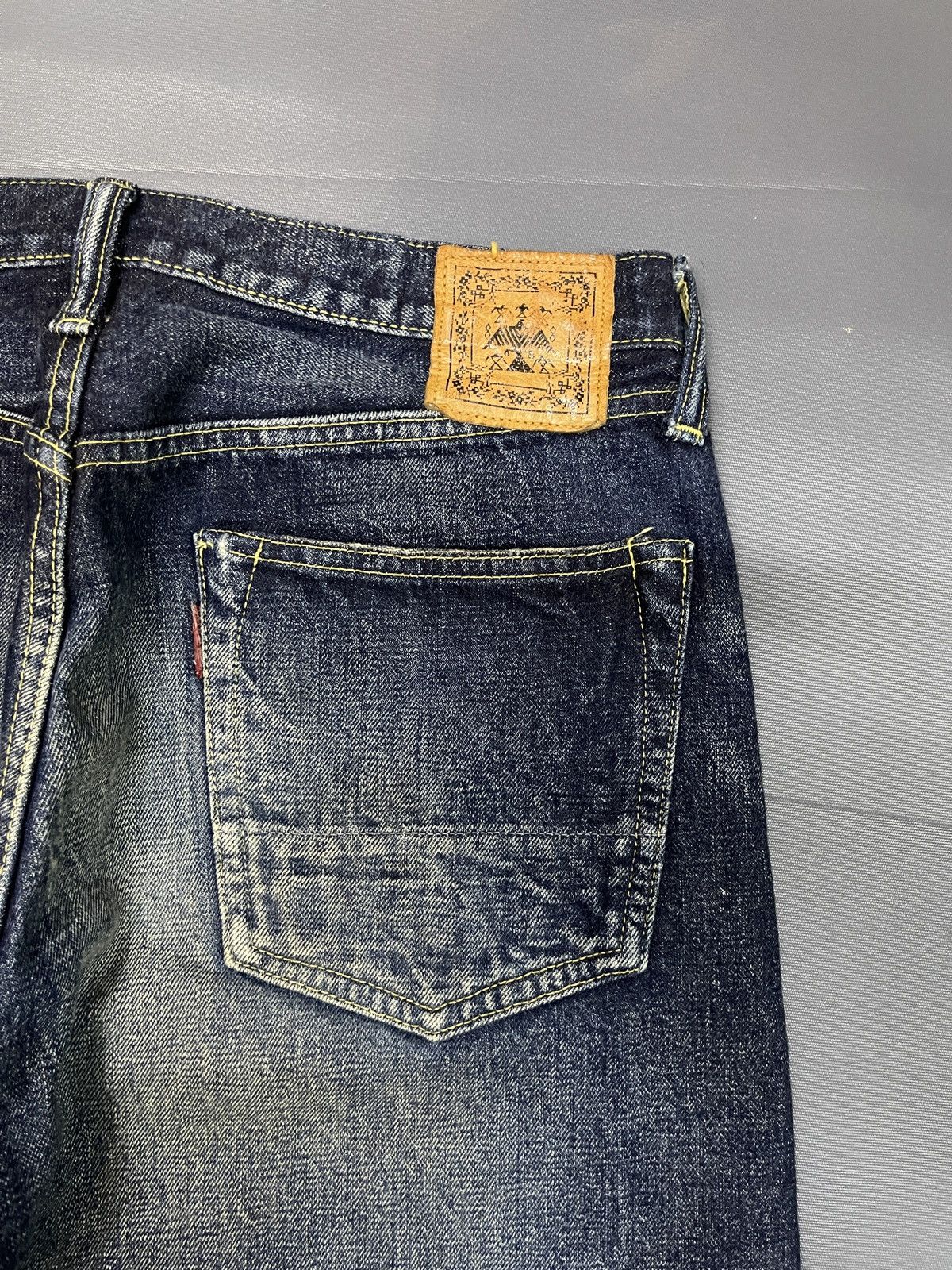 Designer × Japanese Brand × Kapital KAPITAL SELVEDGE JEANS HOME MADE SPECIAL Size US 32 / EU 48 - 10 Thumbnail