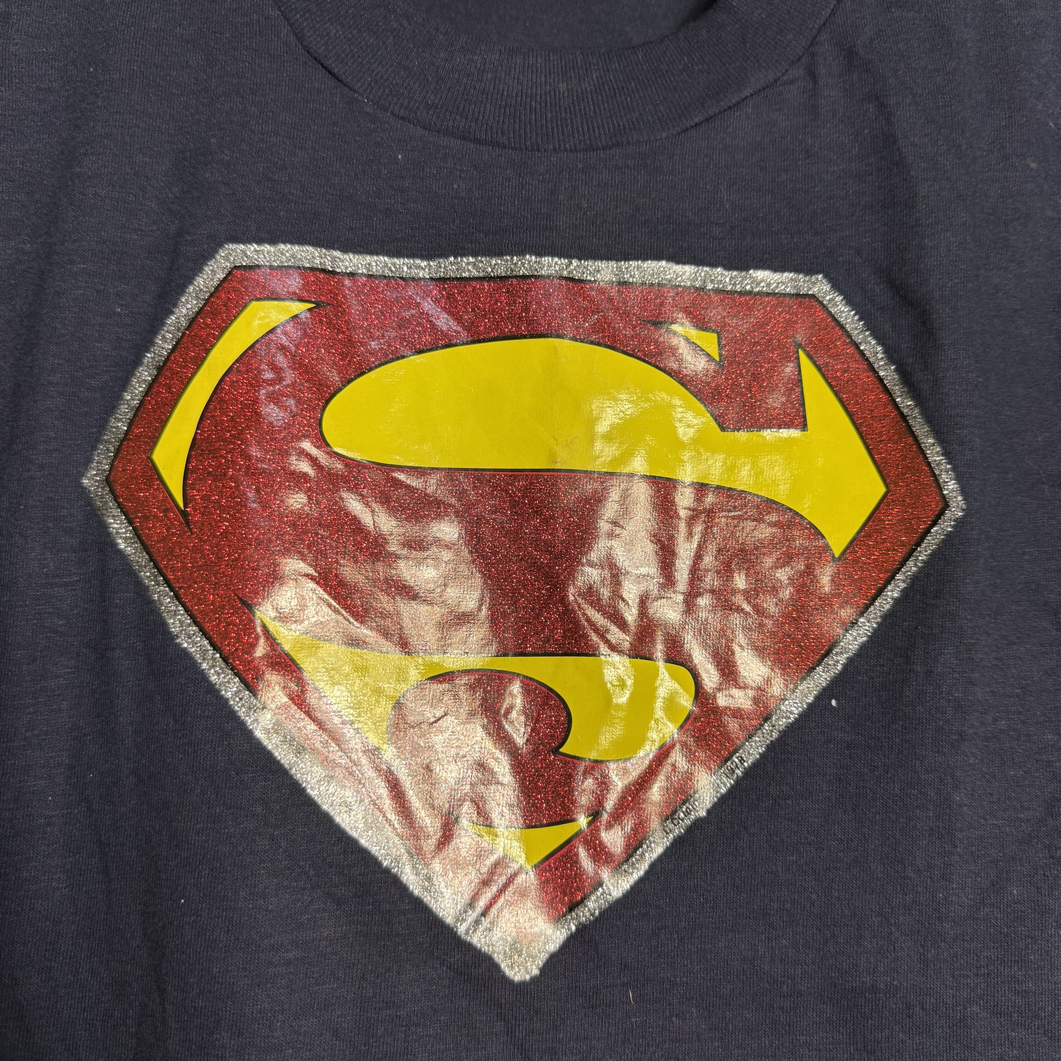 DC Comics 🔥RARE🔥Vintage Superman Logo DC Comic 50/50 Tshirt Size US M / EU 48-50 / 2 - 3 Thumbnail