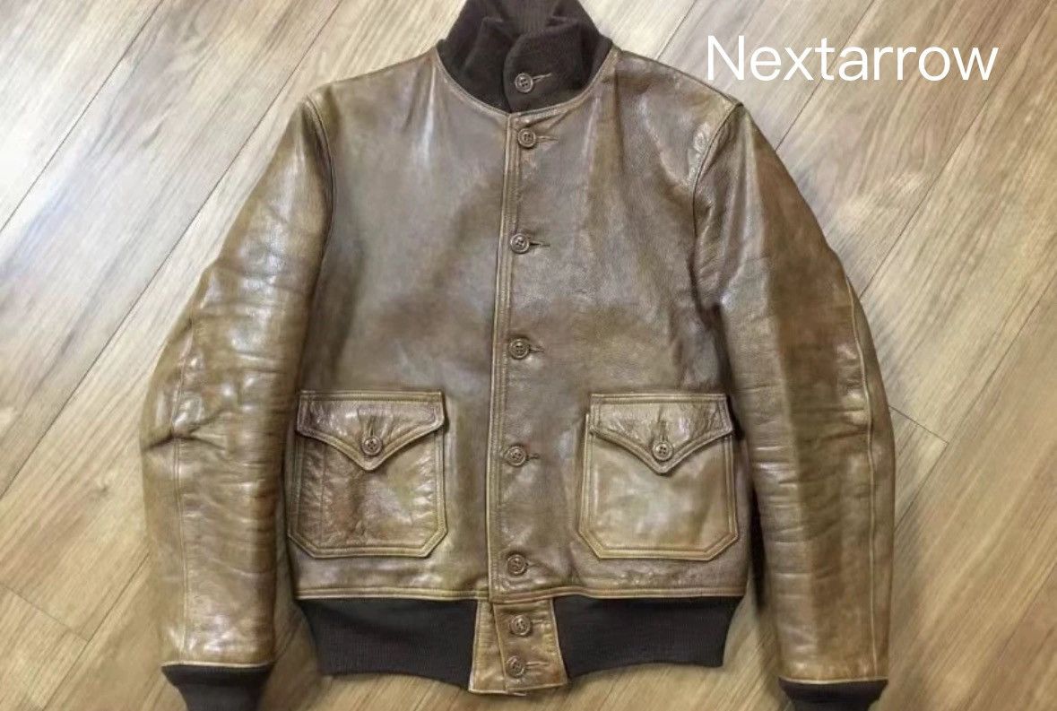 ジャケット・アウター FREEWHEELERS LEATHER TOGS MFG.Co A-1 36 FREEWHEELERS LEATHER TOGS MFG. CO. 1928's TYPE A-1 jacket