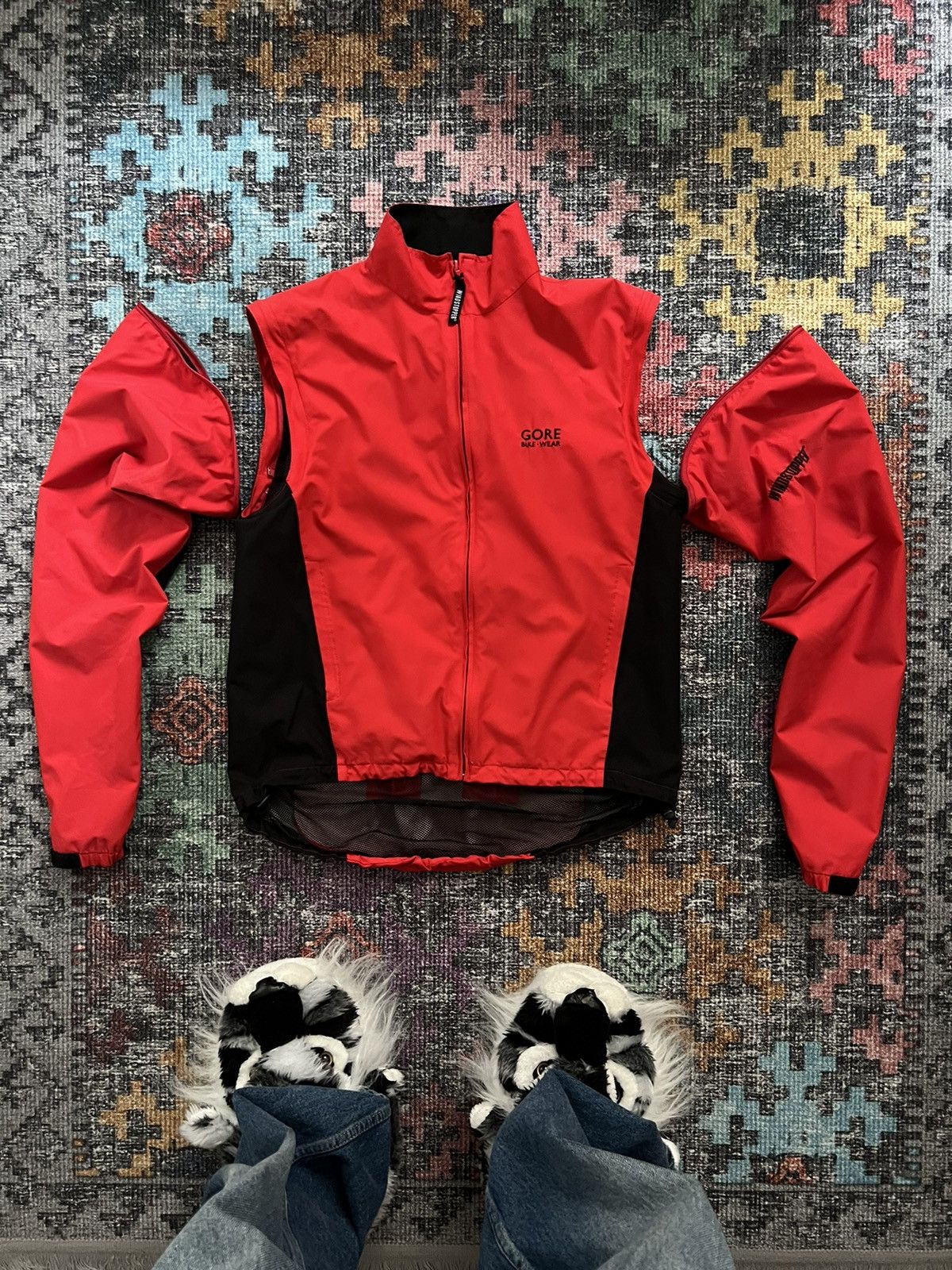 GOREWEAR ‼️Gore Bike Wear In Windstopper Packable Transfor Jacket/Vest Size US L / EU 52-54 / 3 - 1 Thumbnail