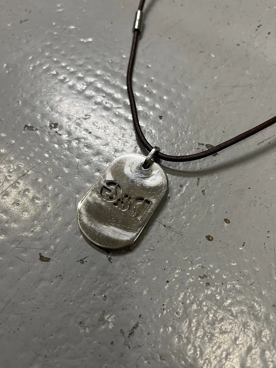 Dolce & Gabbana 2000s Dolce & Gabbana UK Flag Dog Tags Necklace Size ONE SIZE - 5 Thumbnail