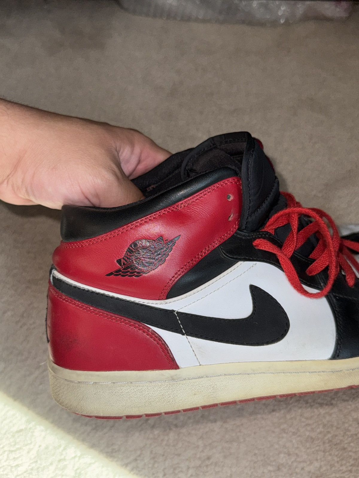Jordan Brand Air Jordan One Mid Old Love 2007 Vintage Size US 12.5 / EU 45-46 - 13 Thumbnail