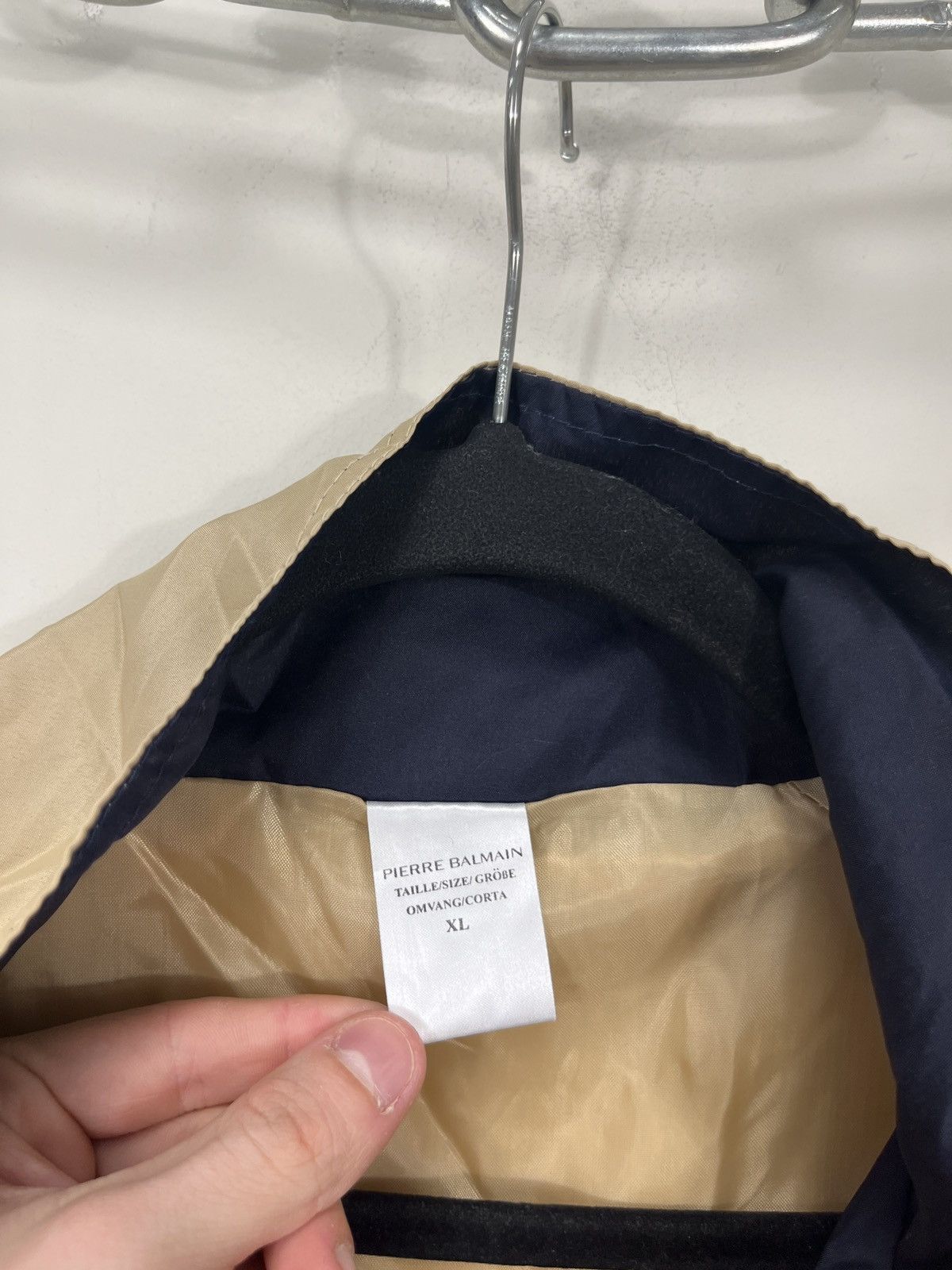 Pierre Balmain Vintage Pierre Balmain 90s Rare Luxury Windbreaker Jacket Size US XL / EU 56 / 4 - 15 Thumbnail
