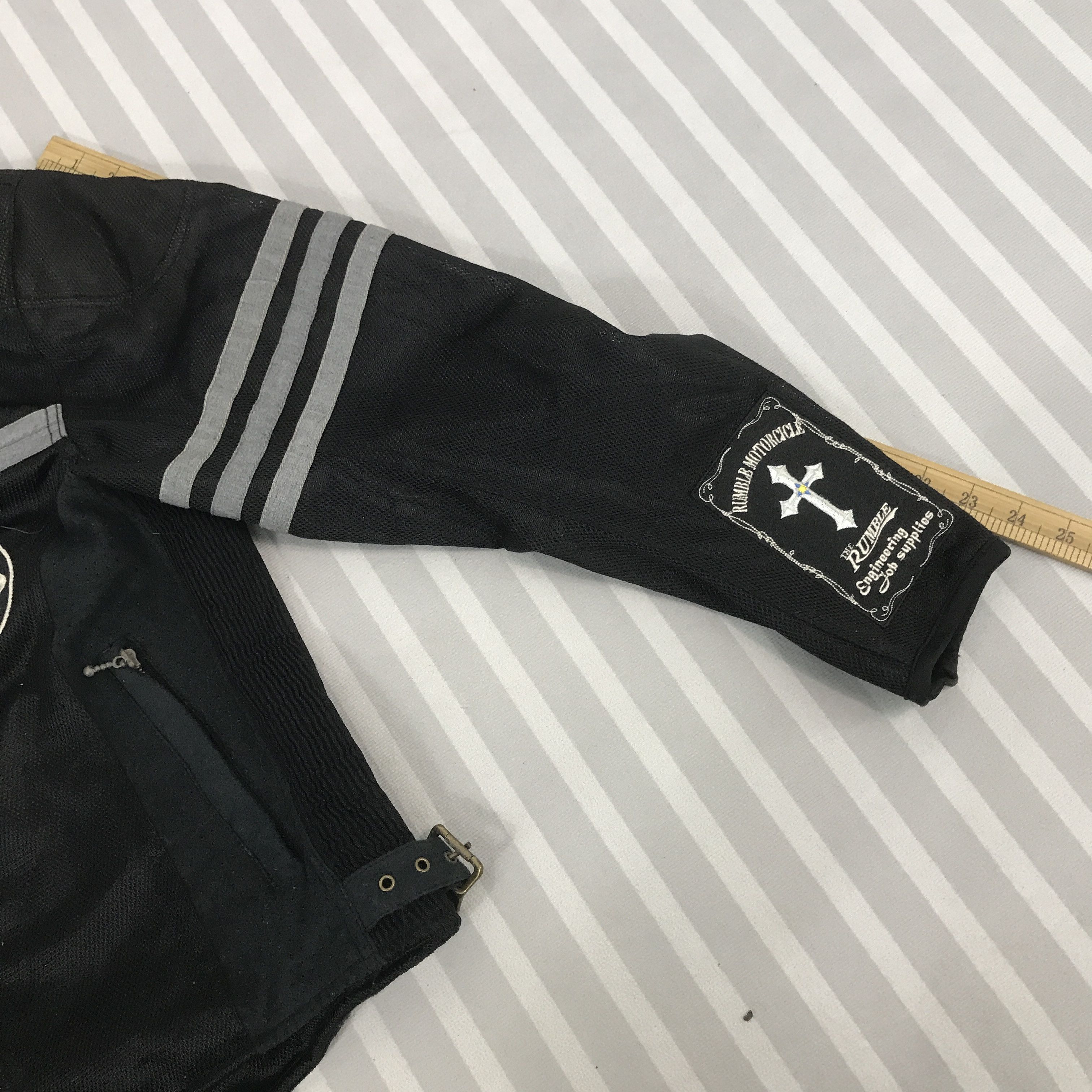 Japanese Brand × Vintage Vintage Rumble Wheelers Racing punk motorcycle Jacket Size US M / EU 48-50 / 2 - 6 Thumbnail