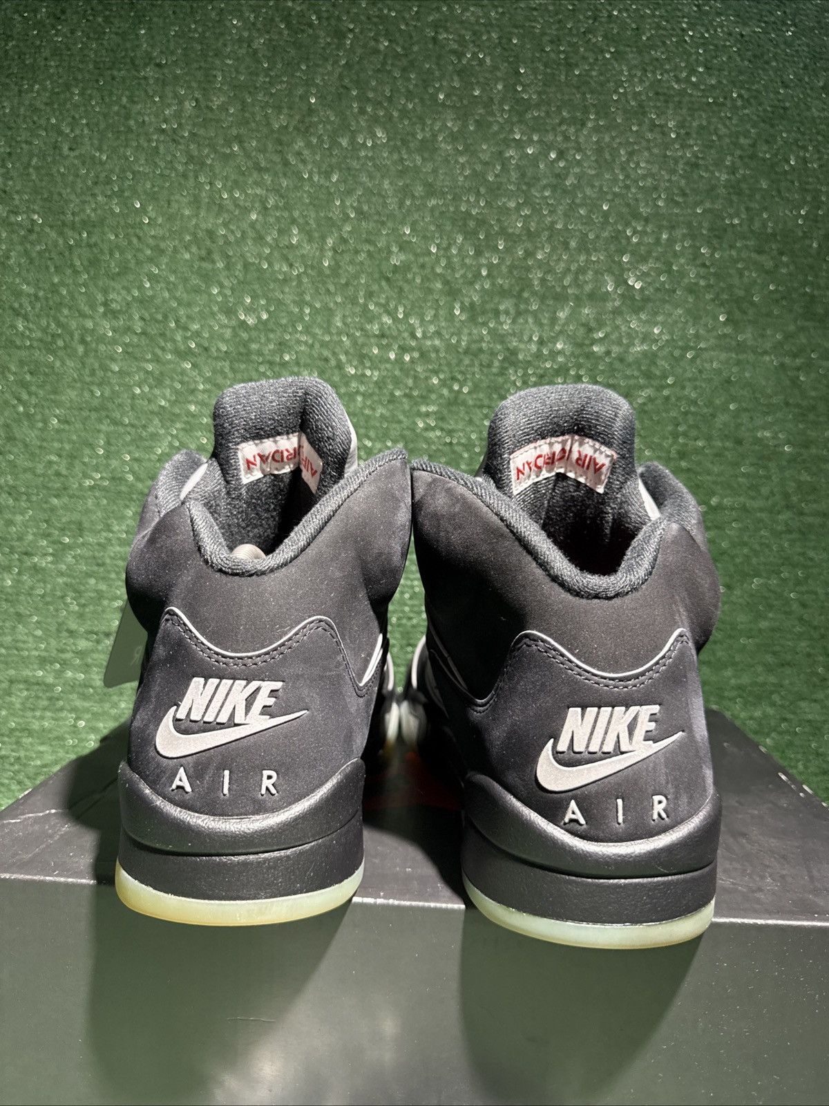 Size 9.5 - Air Jordan 5 Retro OG Black Metallic Reimagined