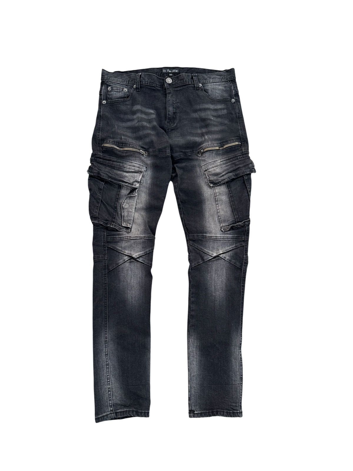 In The Attic IN THE ATTIC BIKER LIKE JAPANESE STYLE JEANS Size US 32 / EU 48 - 1 Thumbnail