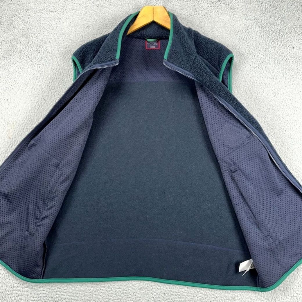 UNTUCKit UNTUCKit Fleece Vest Full Zip Navy Green 2XL Mens Sleeveless Outdoor Winter vest Size US XXL / EU 58 / 5 - 4 Thumbnail