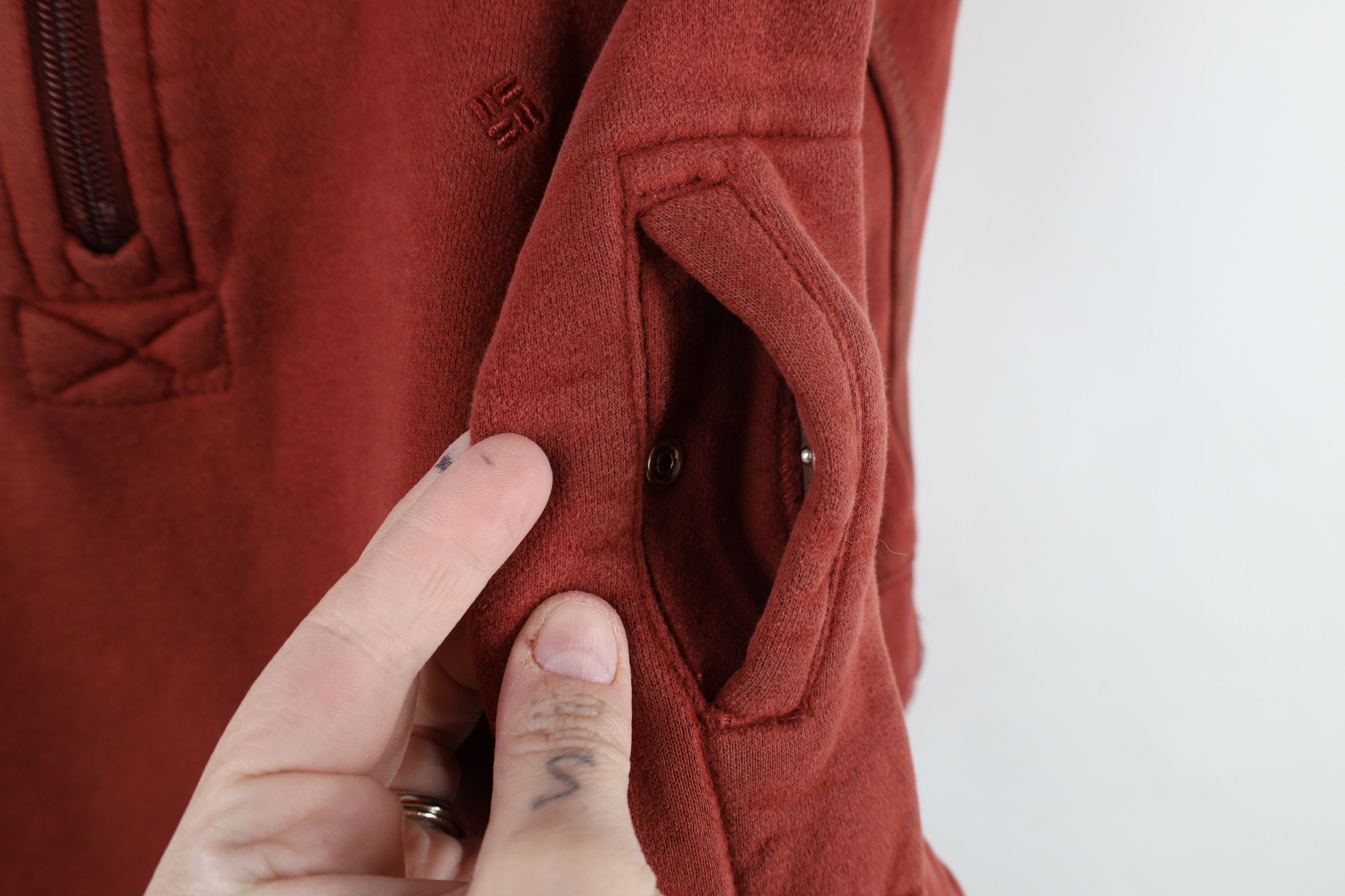 Columbia × Vintage Vintage Columbia Half Zip Pullover Sweatshirt Orange Size US XL / EU 56 / 4 - 5 Thumbnail