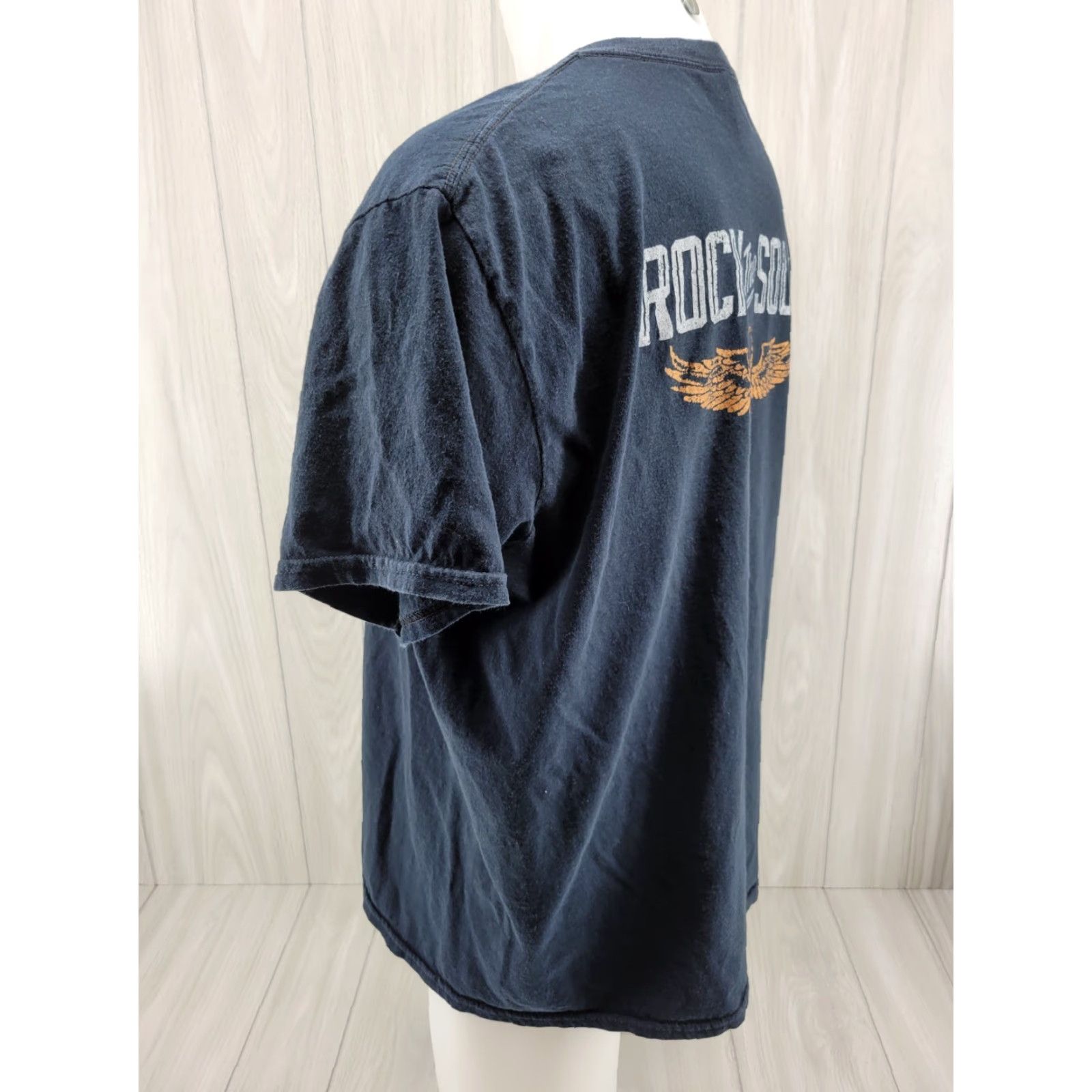 Gildan Rock The South Adult XL T Shirt Black Rock Concert Gildan Unisex Short Sleeve Vintage? (Note: As per rules, only rearranging original words) Size US XL / EU 56 / 4 - 7 Thumbnail