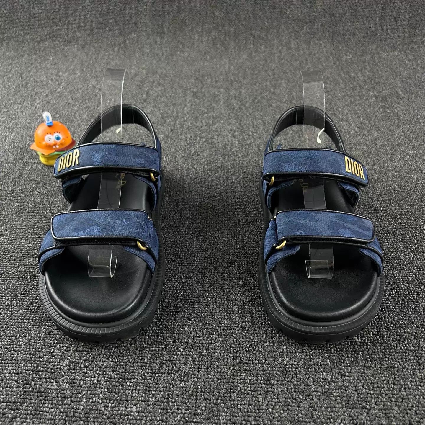 Dior Dior blue Velcro sandals EUR 38 Size US 7.5 / IT 37.5 - 2 Thumbnail
