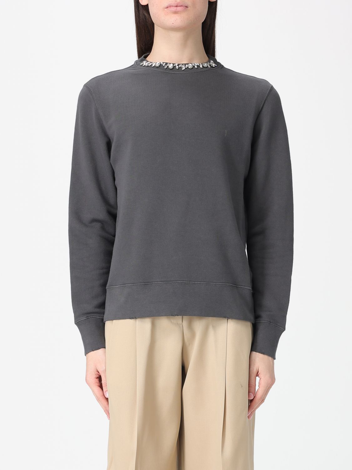 Golden Goose Golden Goose Sweatshirt Woman Grey Size M / US 6-8 / IT 42-44 - 1 Thumbnail