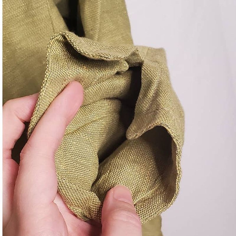 Akris AKRIS Designer Classic Green Linen & Silk Blend Blazer Size L / US 10 / IT 46 - 9 Thumbnail